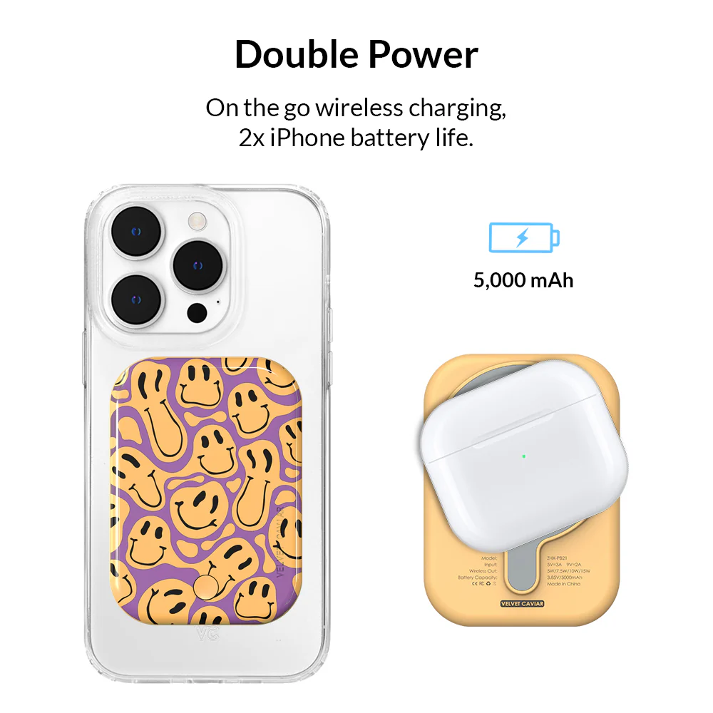 Smiley MagSafe Battery Power Pack - Image 3
