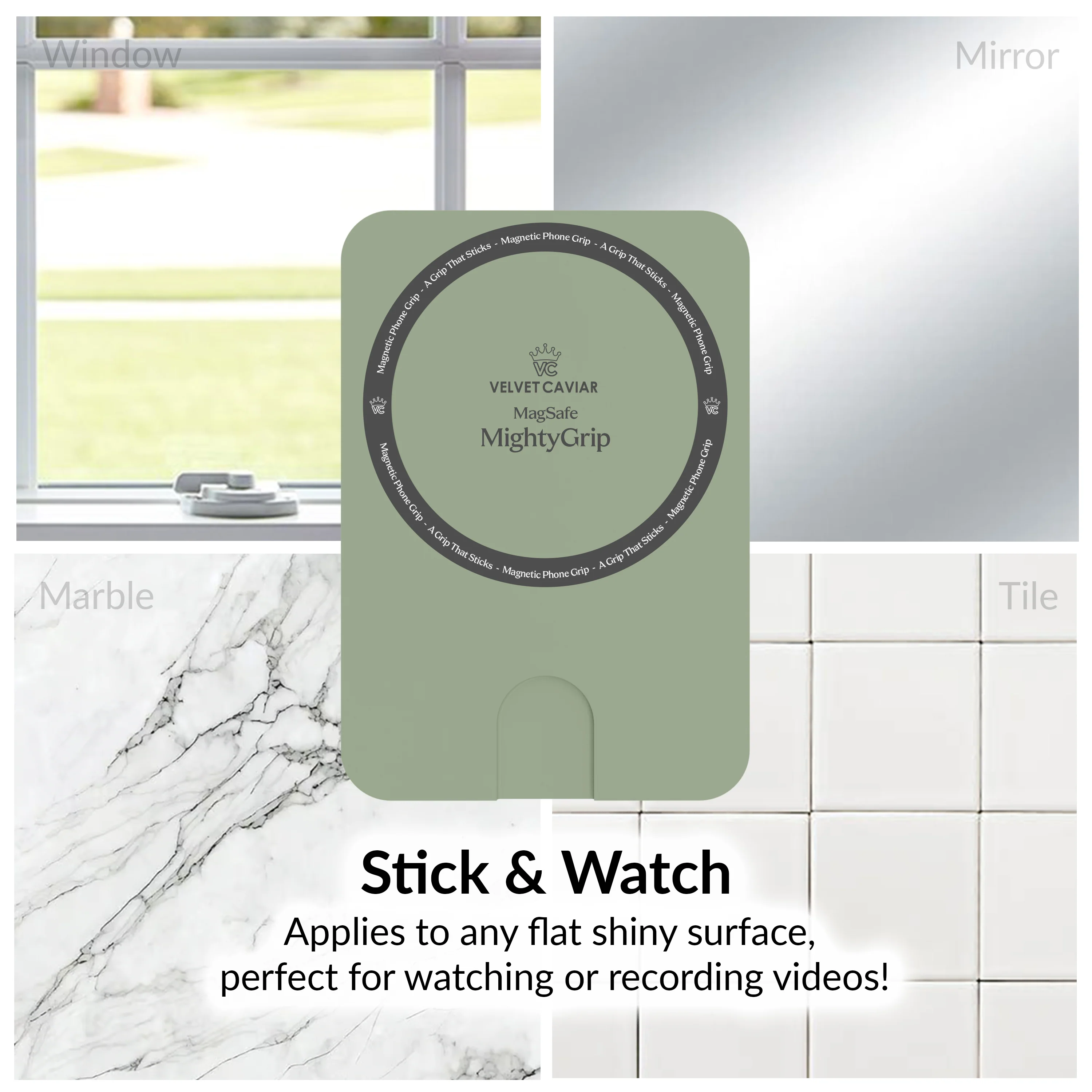 Smoky Sage MightyGrip MagSafe Mount - Image 5