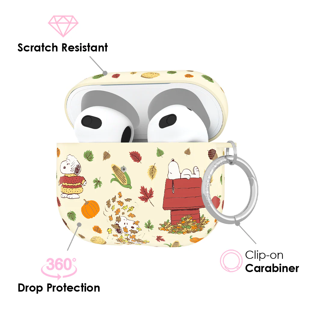 Snoopy Autumn Leaves AirPod Case - Image 13