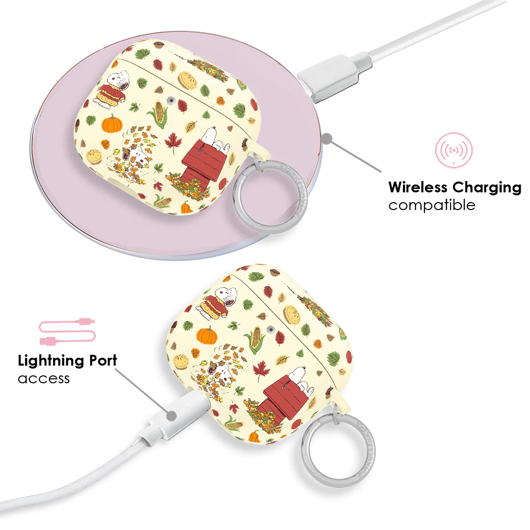 Snoopy Autumn Leaves AirPod Case - Image 19
