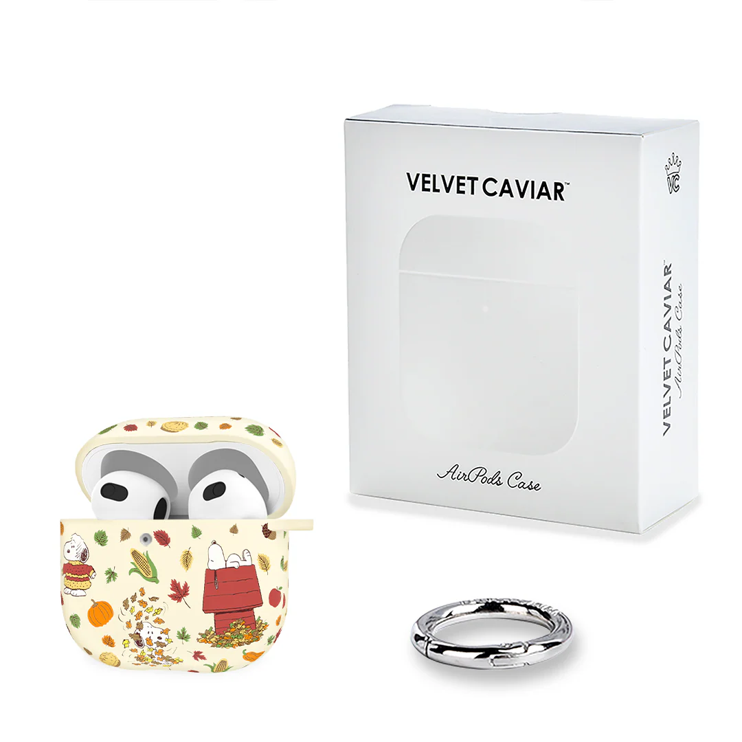 Snoopy Autumn Leaves AirPod Case - Image 20