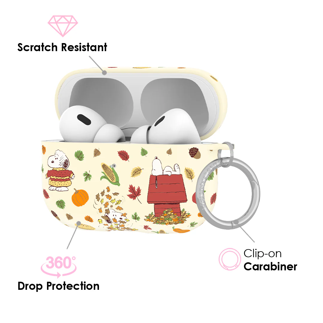 Snoopy Autumn Leaves AirPod Case - Image 8