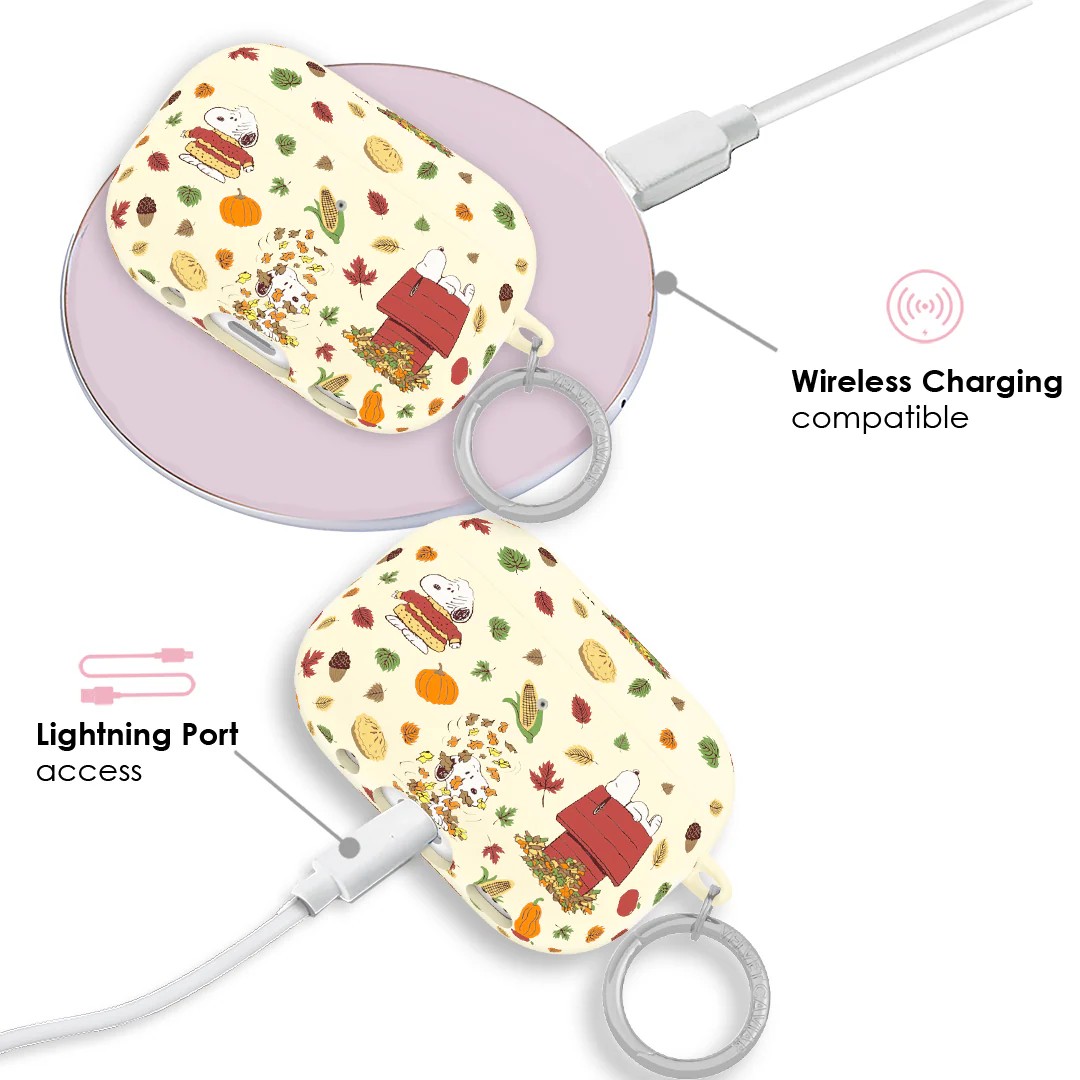 Snoopy Autumn Leaves AirPod Case - Image 9