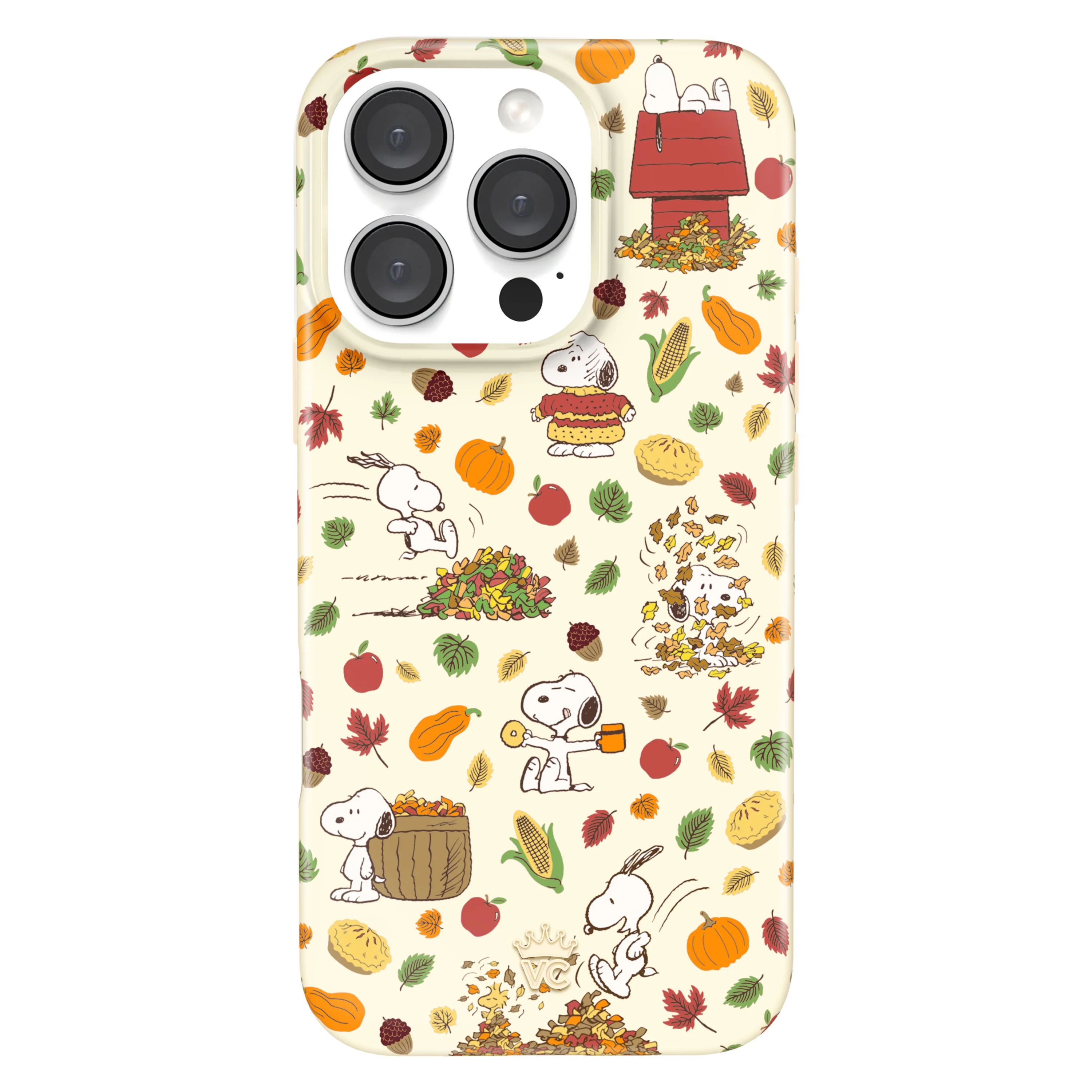 Snoopy Autumn Leaves iPhone Case - Image 11
