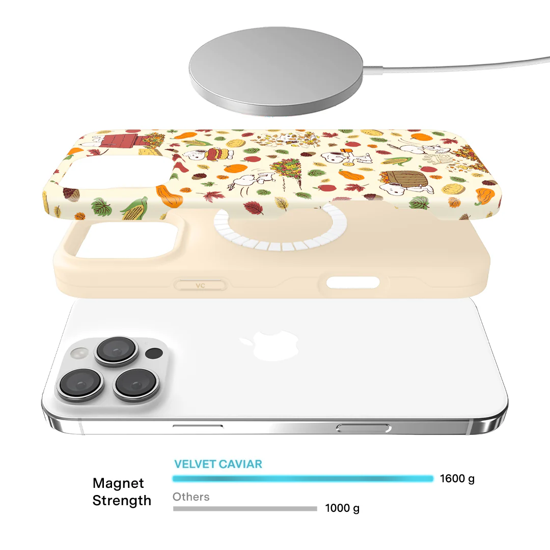 Snoopy Autumn Leaves iPhone Case - Image 13
