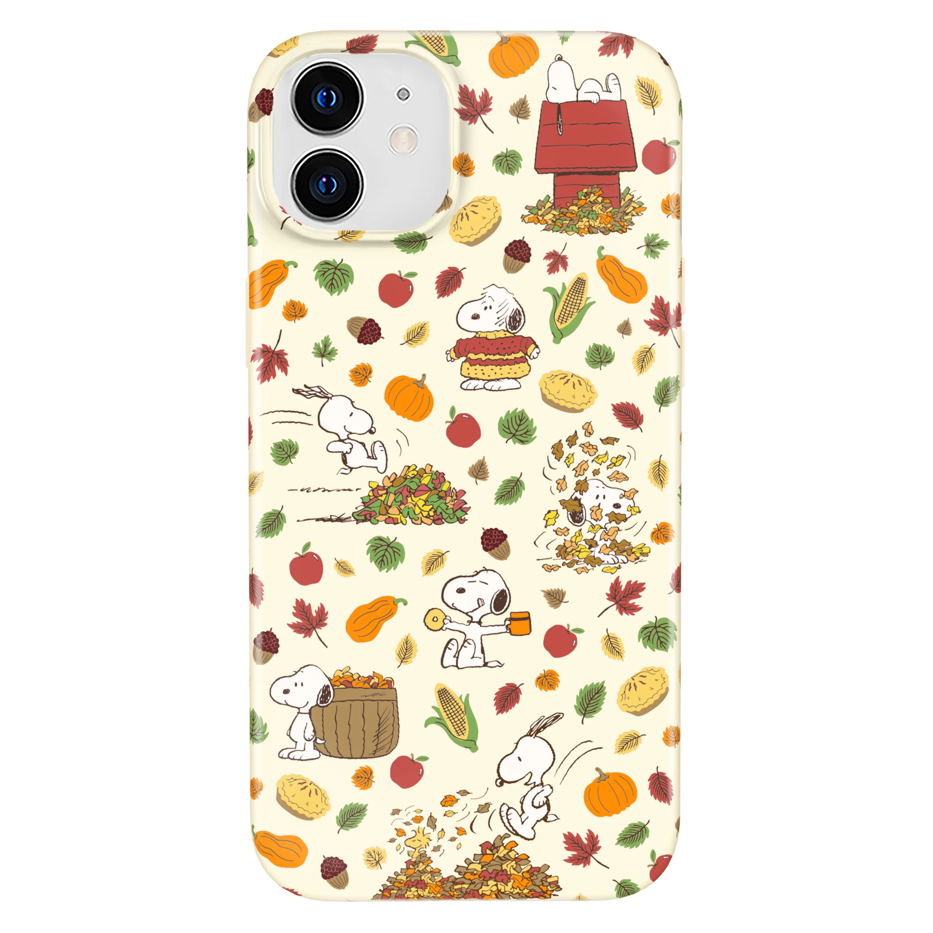 Snoopy Autumn Leaves iPhone Case - Image 86