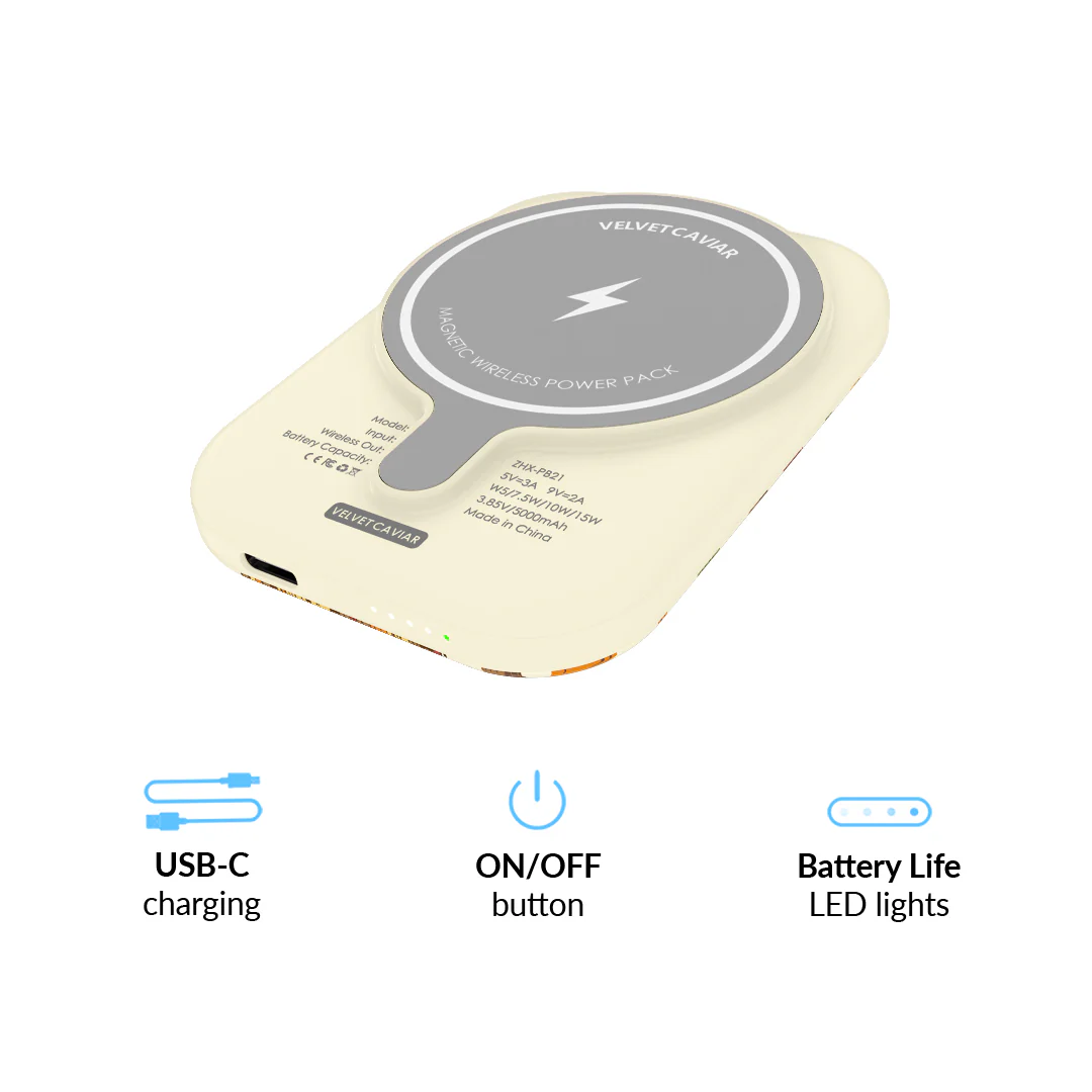 Snoopy Autumn Leaves MagSafe Battery Power Pack - Image 5