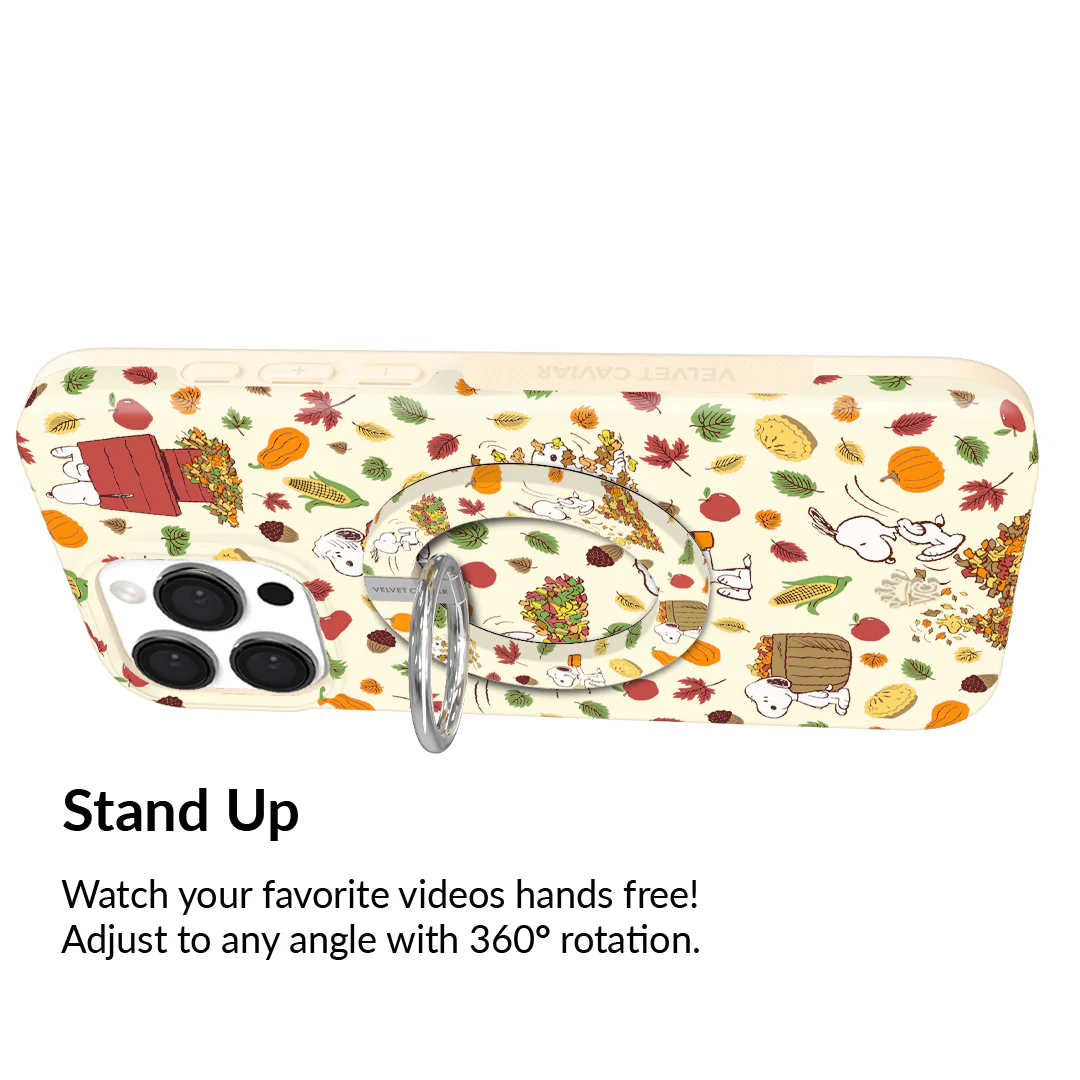 Snoopy Autumn Leaves MagSafe Grip Ring - Image 4