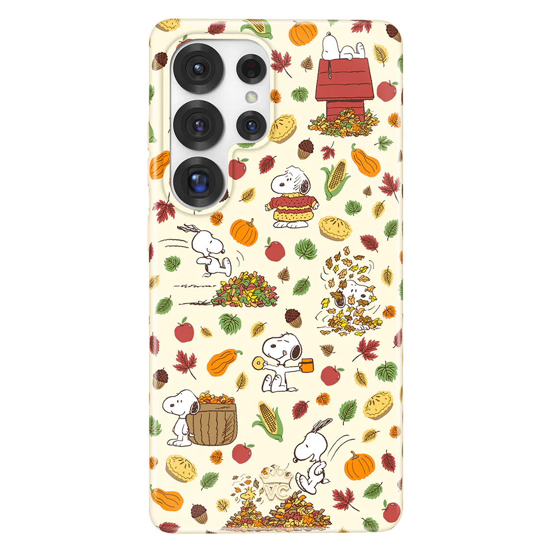 Snoopy Autumn Leaves Samsung Case - Image 11