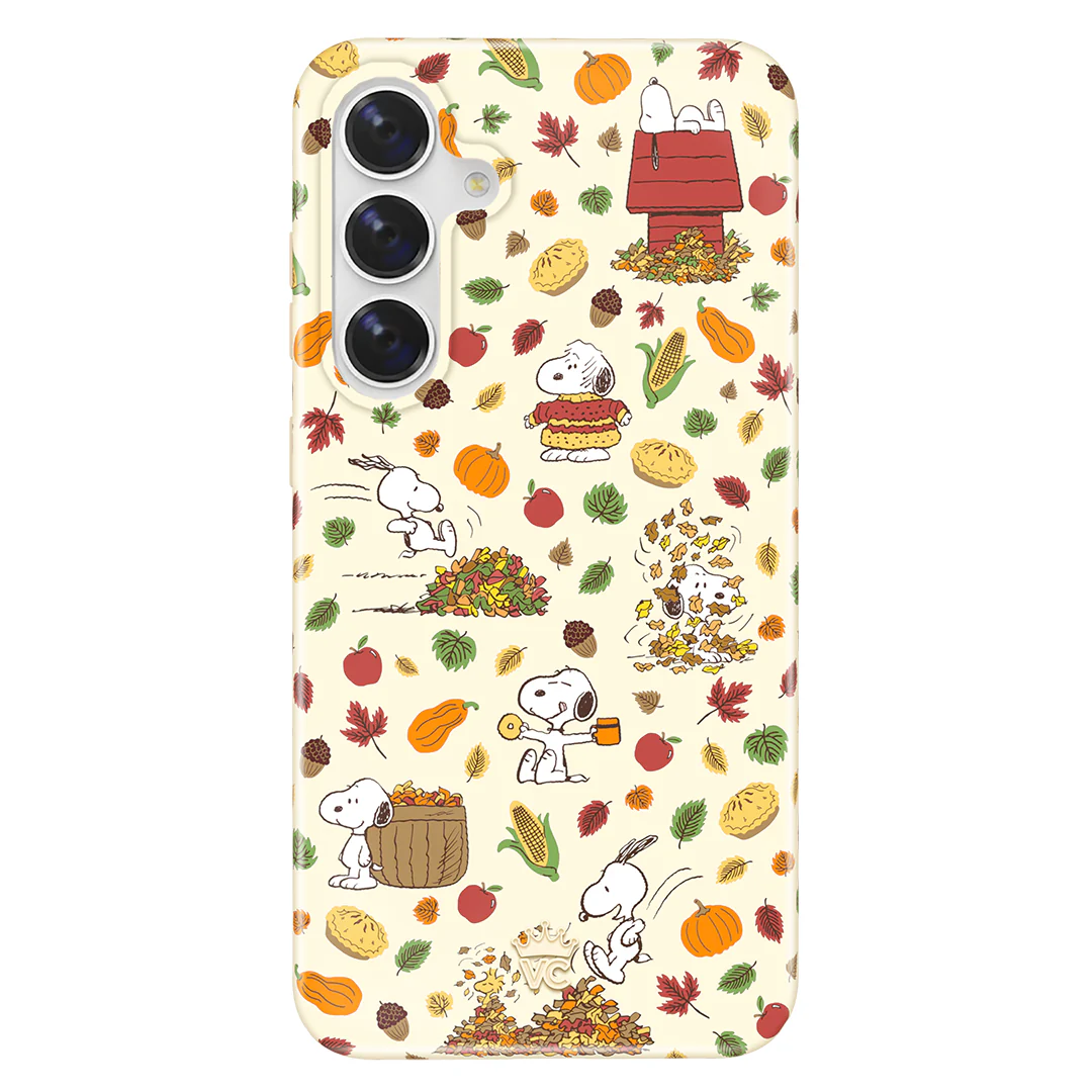 Snoopy Autumn Leaves Samsung Case - Image 16