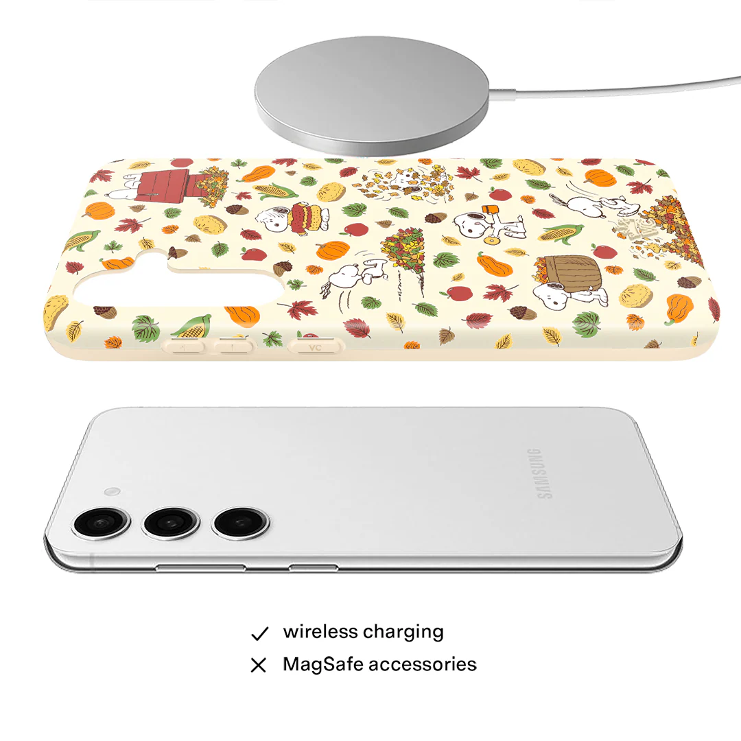 Snoopy Autumn Leaves Samsung Case - Image 18