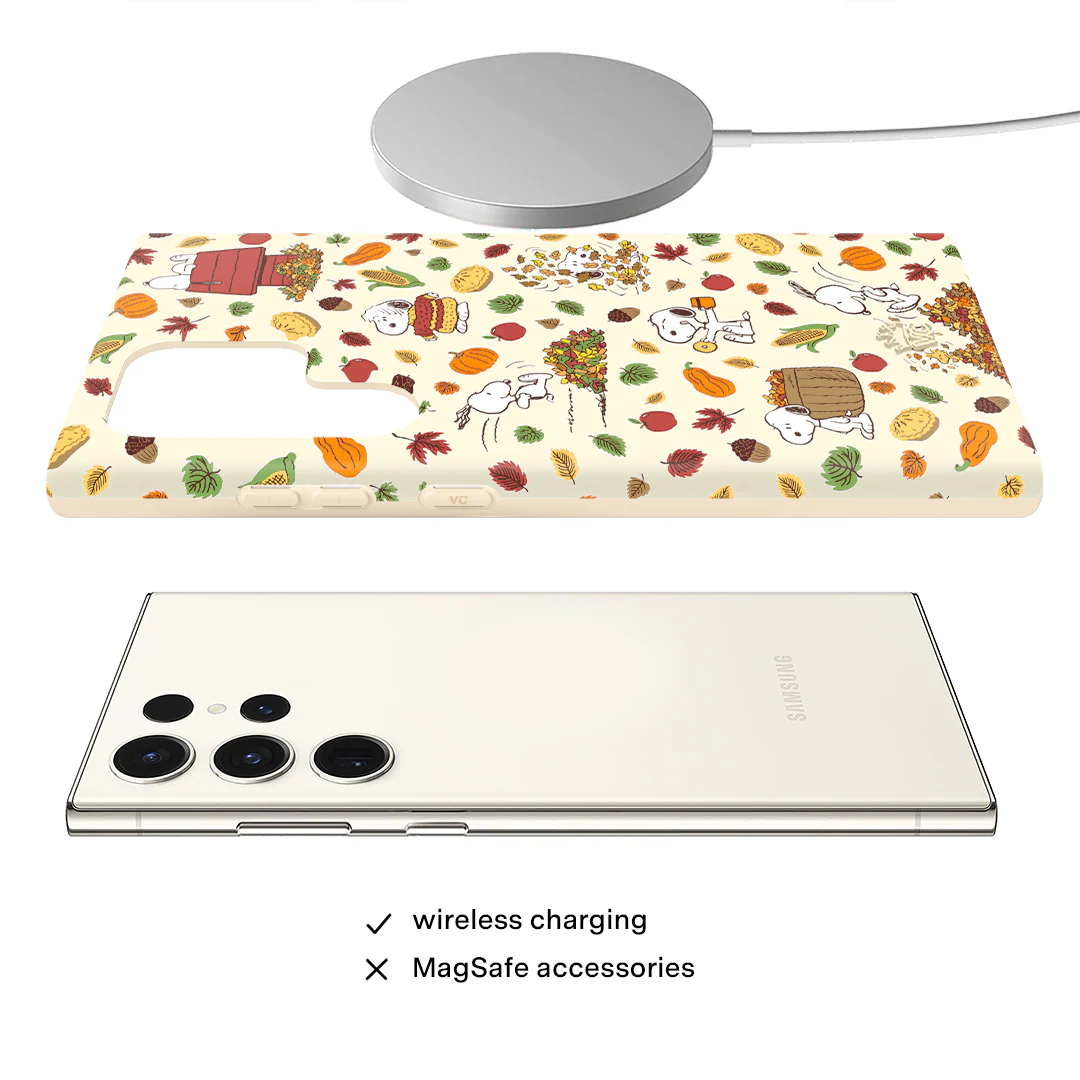 Snoopy Autumn Leaves Samsung Case - Image 28