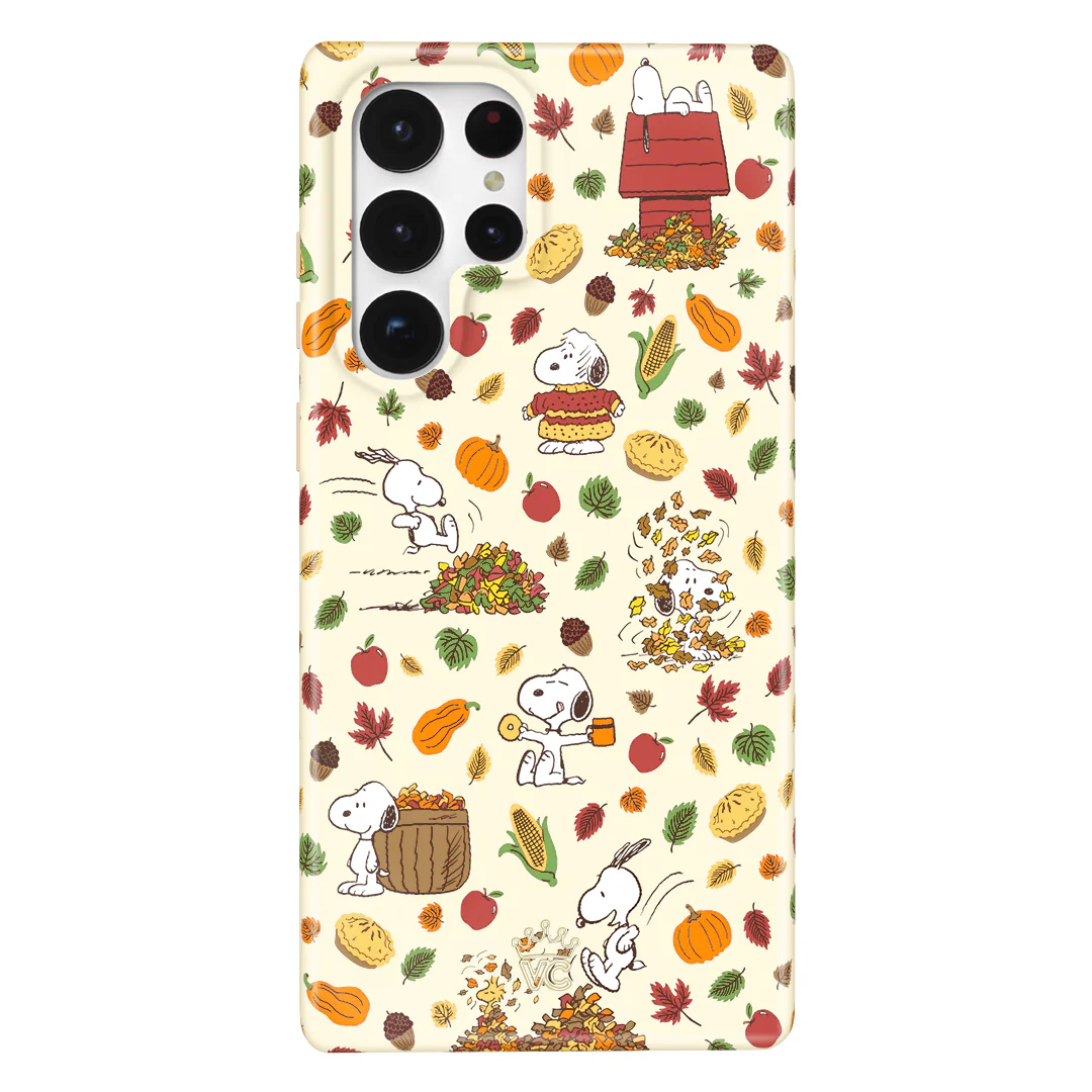 Snoopy Autumn Leaves Samsung Case - Image 41