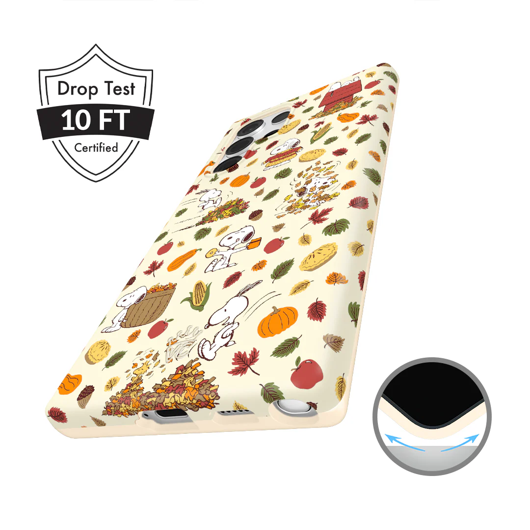 Snoopy Autumn Leaves Samsung Case - Image 44