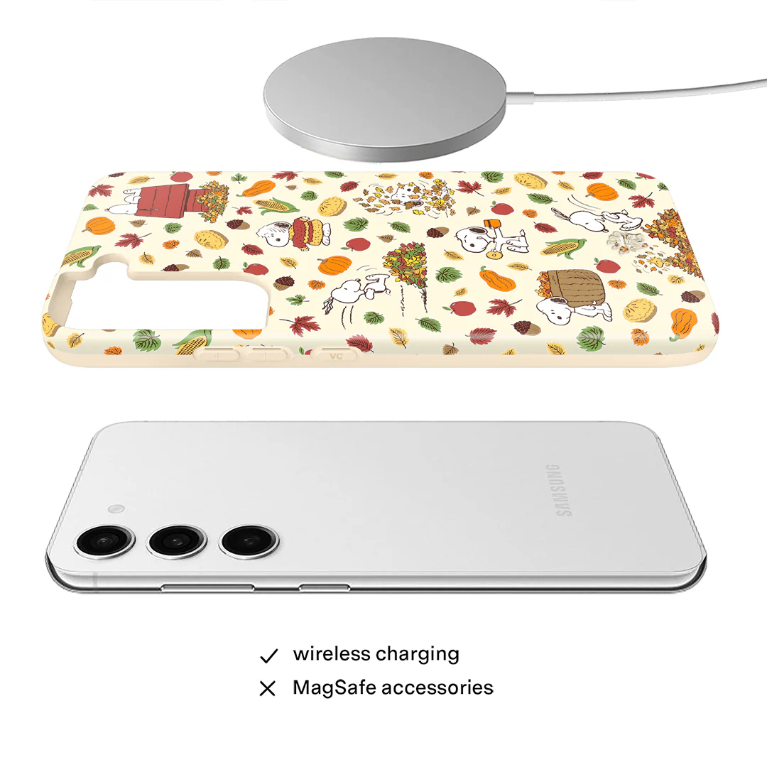 Snoopy Autumn Leaves Samsung Case - Image 48