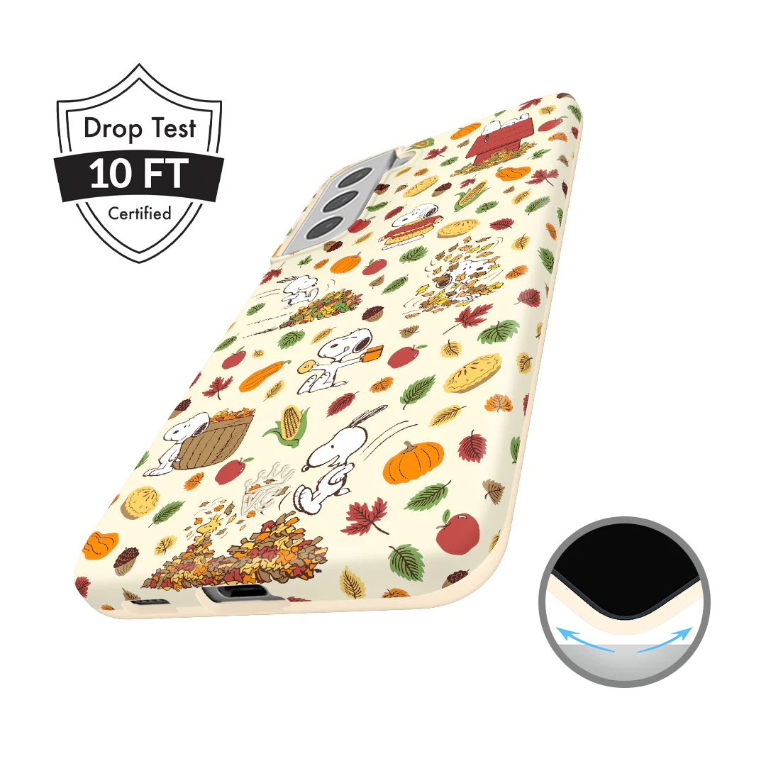 Snoopy Autumn Leaves Samsung Case - Image 49