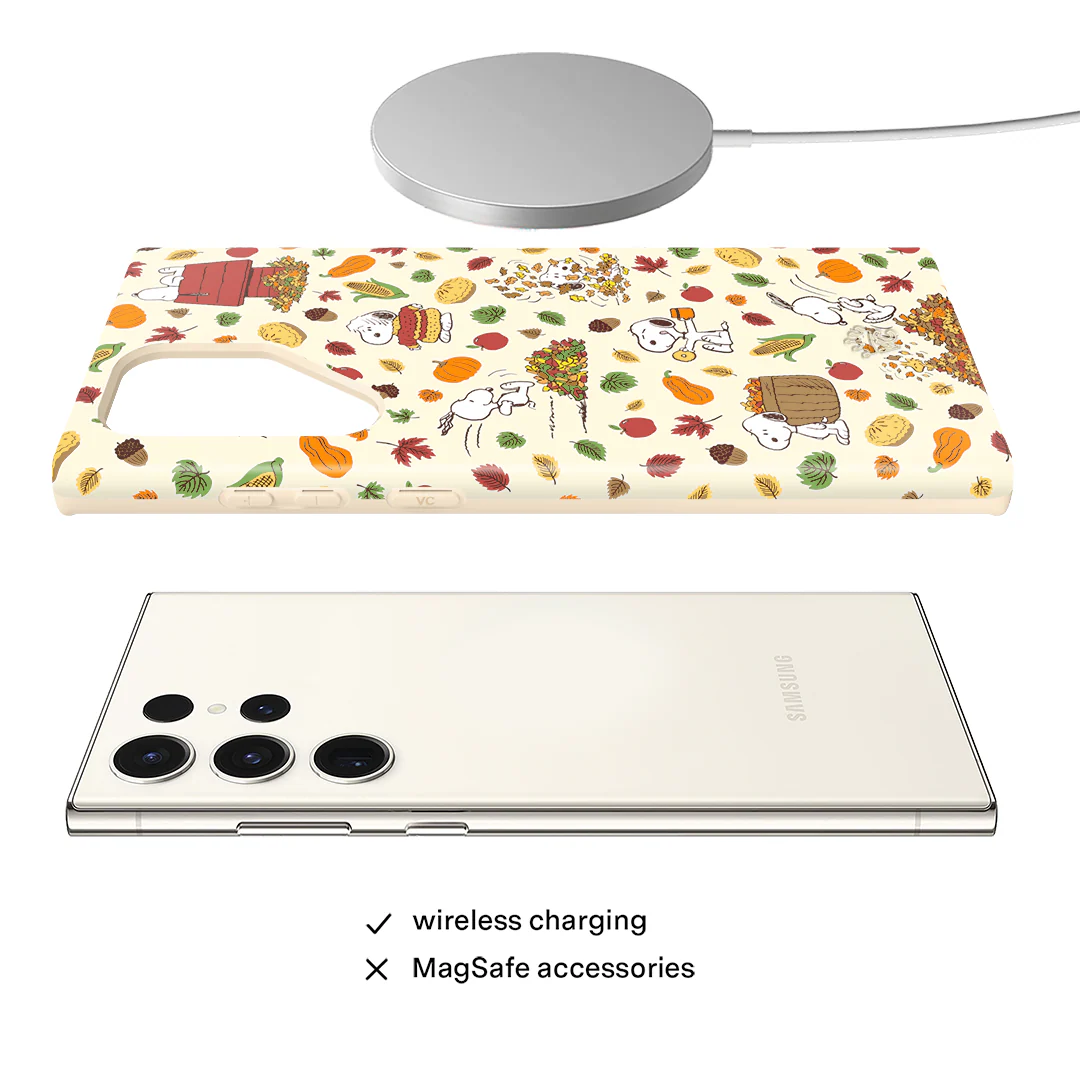 Snoopy Autumn Leaves Samsung Case - Image 58