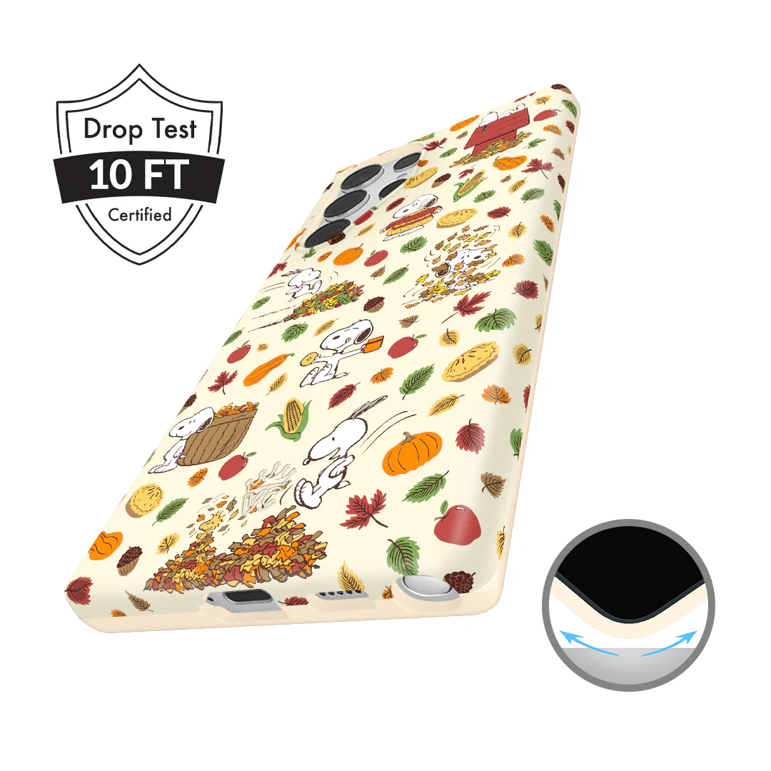 Snoopy Autumn Leaves Samsung Case - Image 59