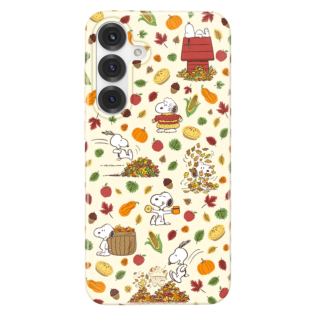 Snoopy Autumn Leaves Samsung Case - Image 6