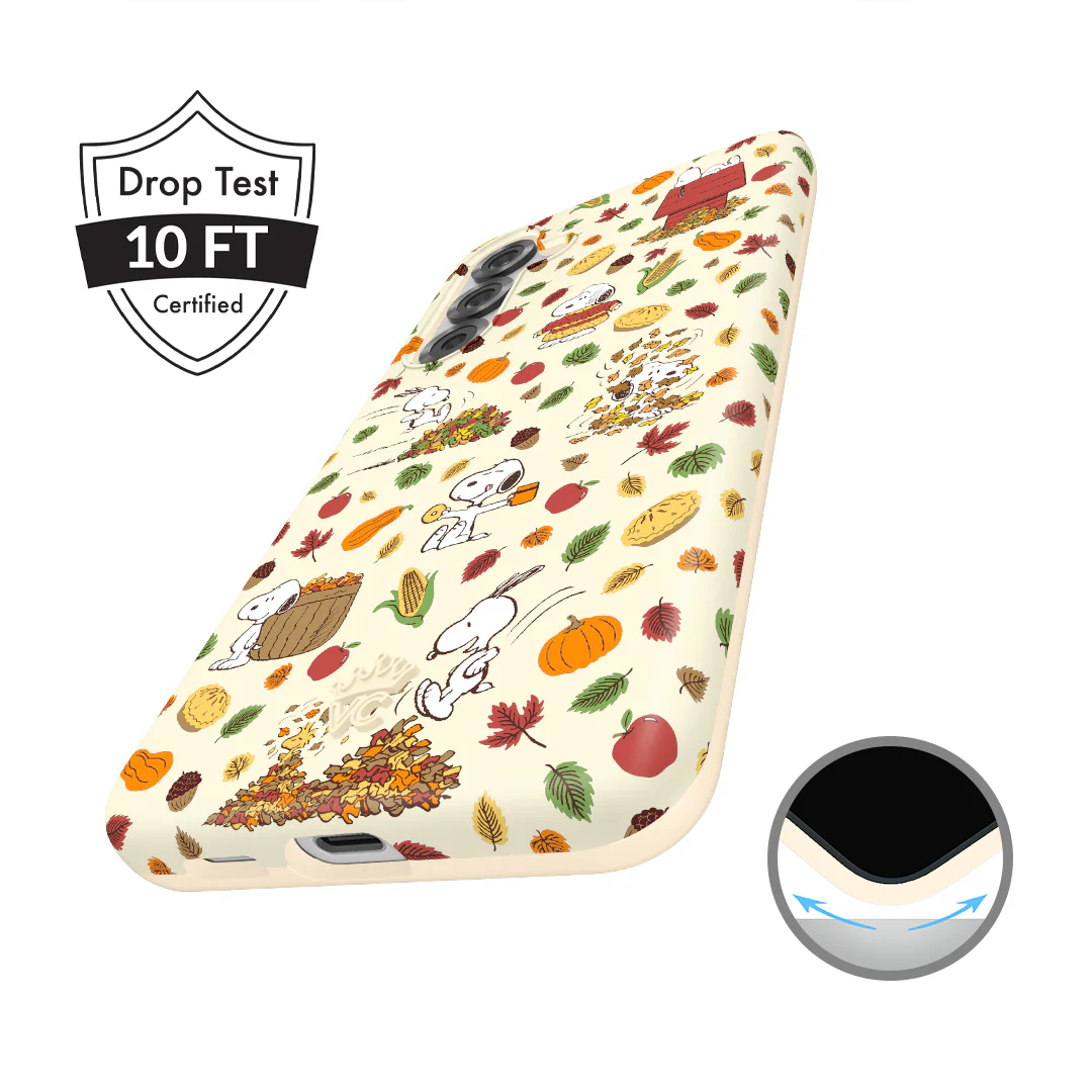 Snoopy Autumn Leaves Samsung Case - Image 9
