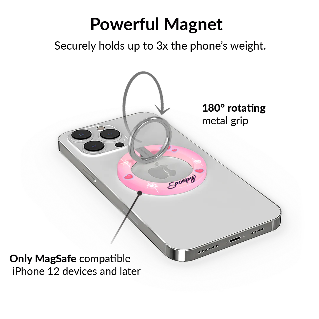 Snoopy Be Mine MagSafe Grip Ring - Image 3