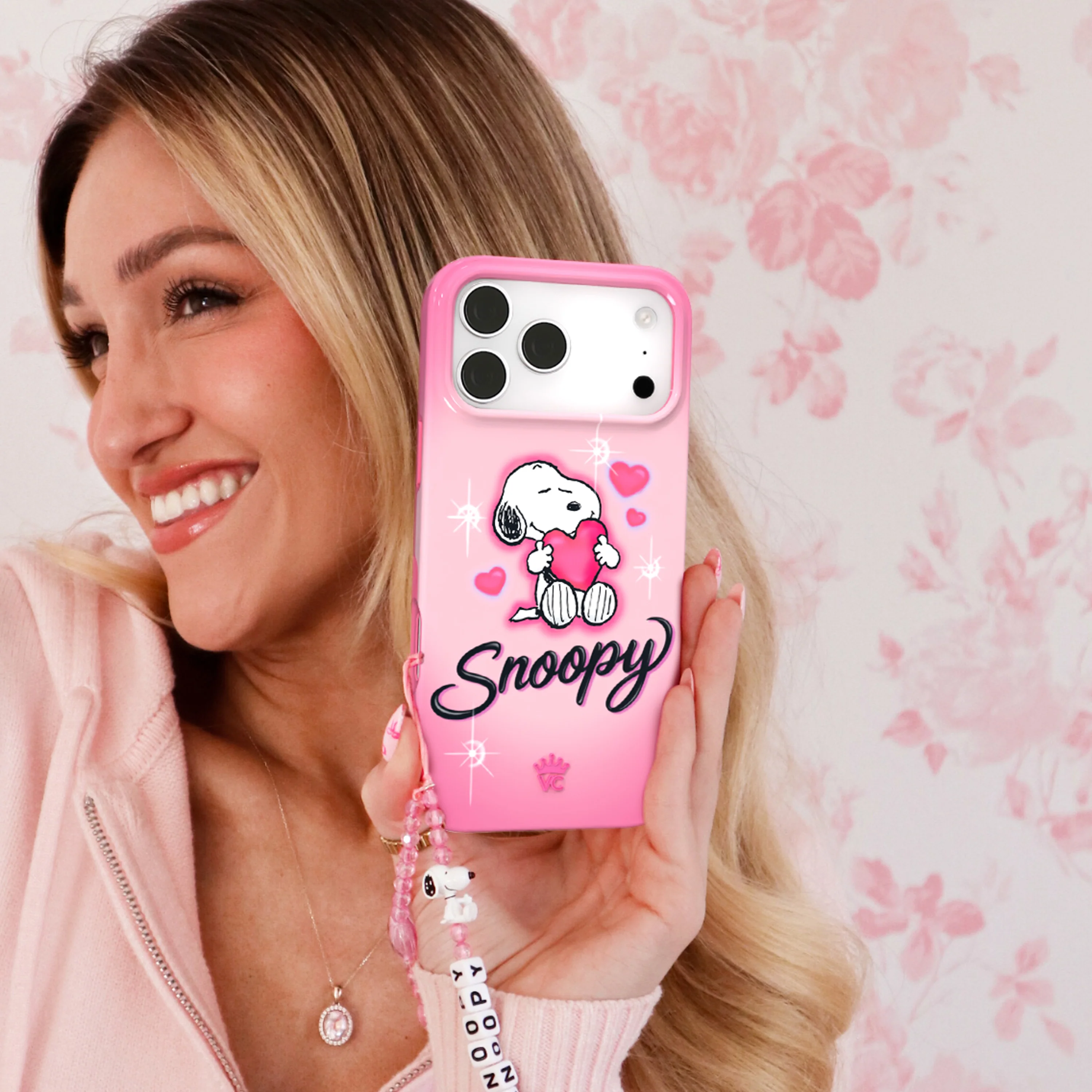 Snoopy Be Mine Phone Charm - Image 2