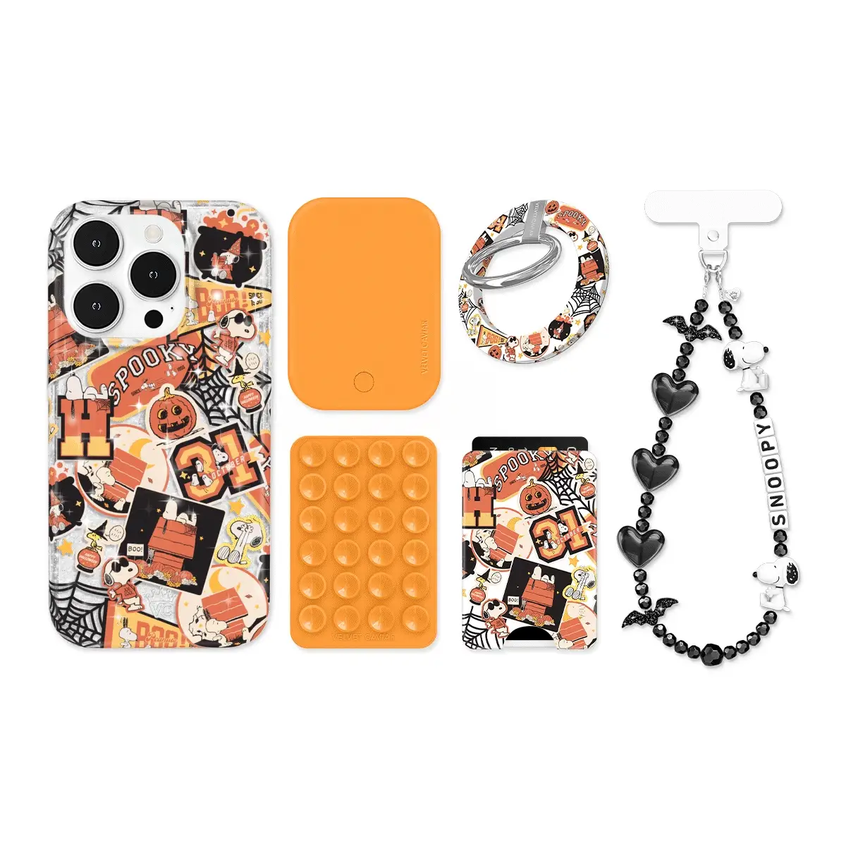 Snoopy Halloween Varsity Glitter iPhone Bundle Set - Image 15
