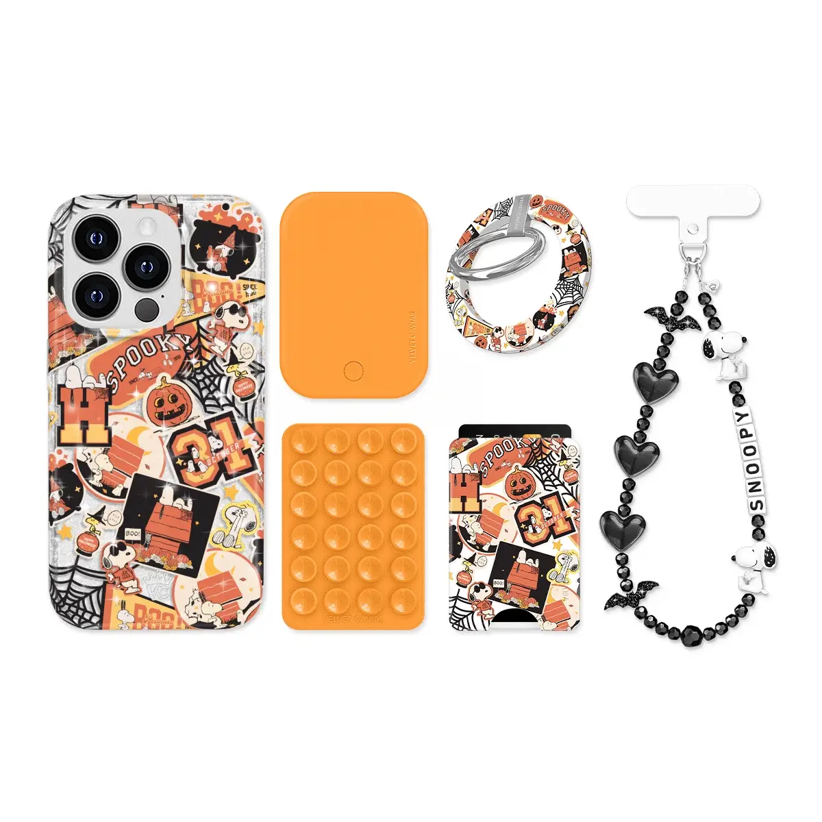 Snoopy Halloween Varsity Glitter iPhone Bundle Set - Image 21