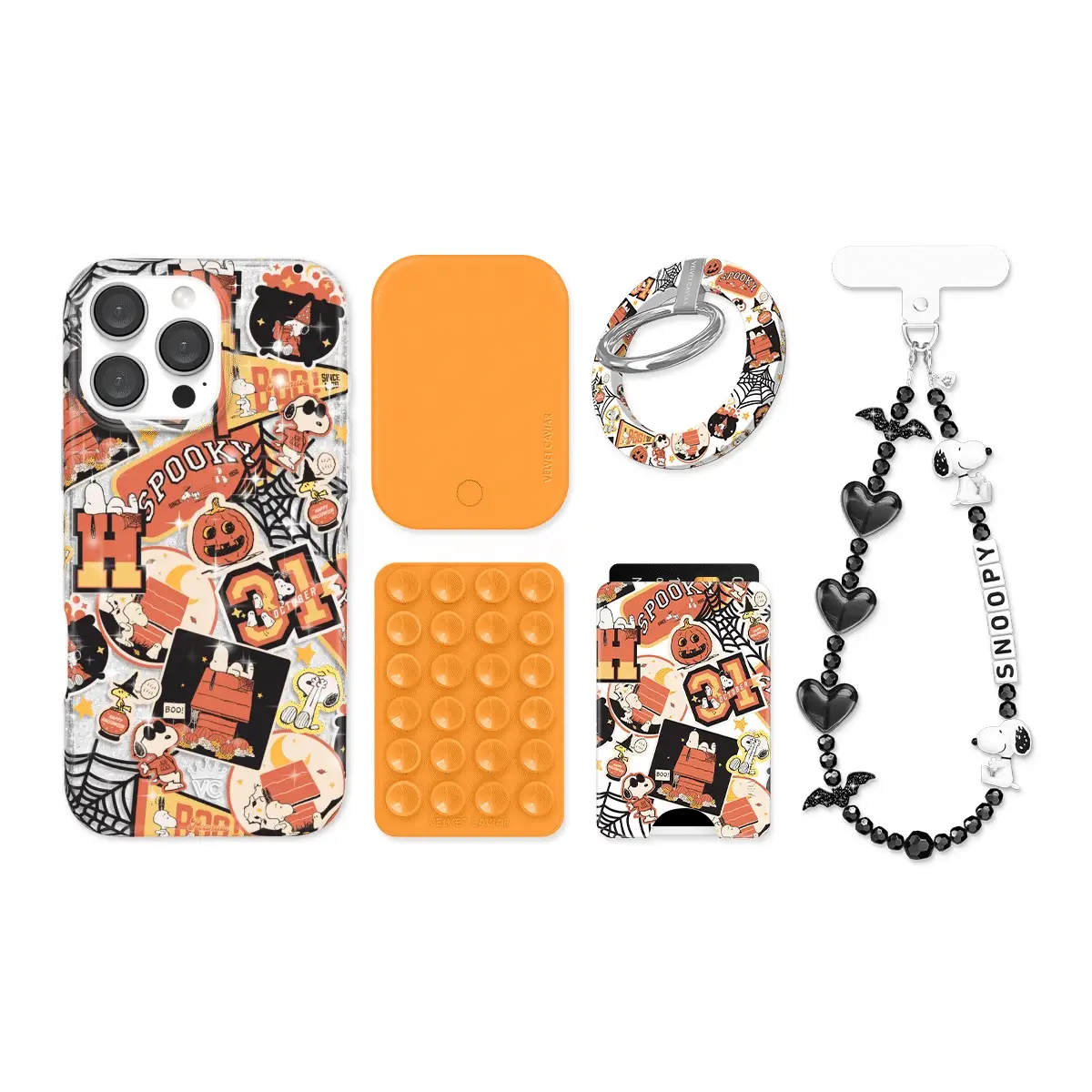 Snoopy Halloween Varsity Glitter iPhone Bundle Set - Image 6