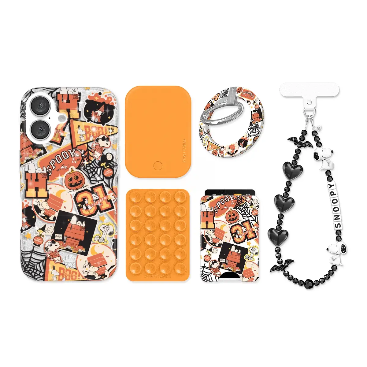 Snoopy Halloween Varsity Glitter iPhone Bundle Set - Image 8