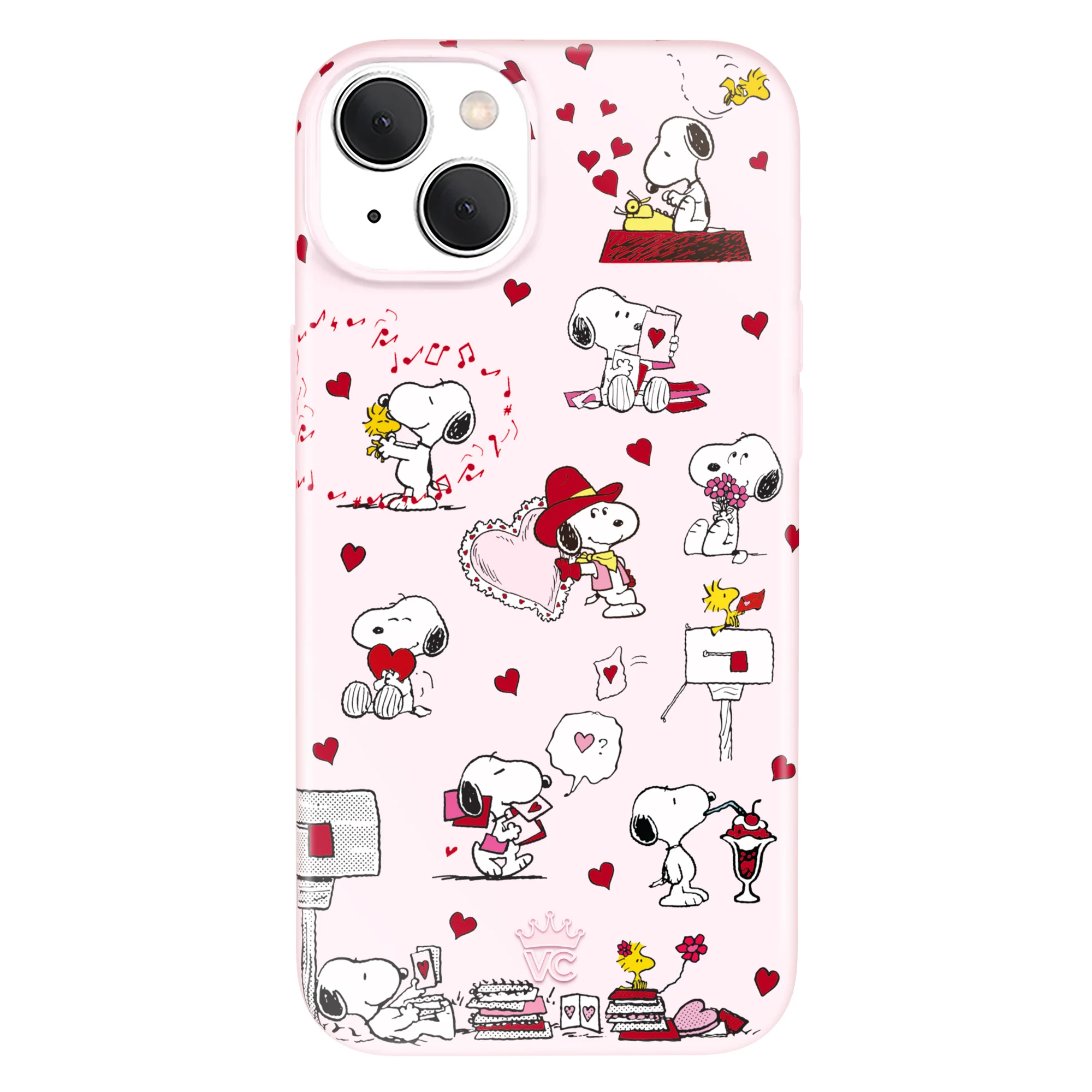 Snoopy Lovely Moods iPhone Case - Image 56