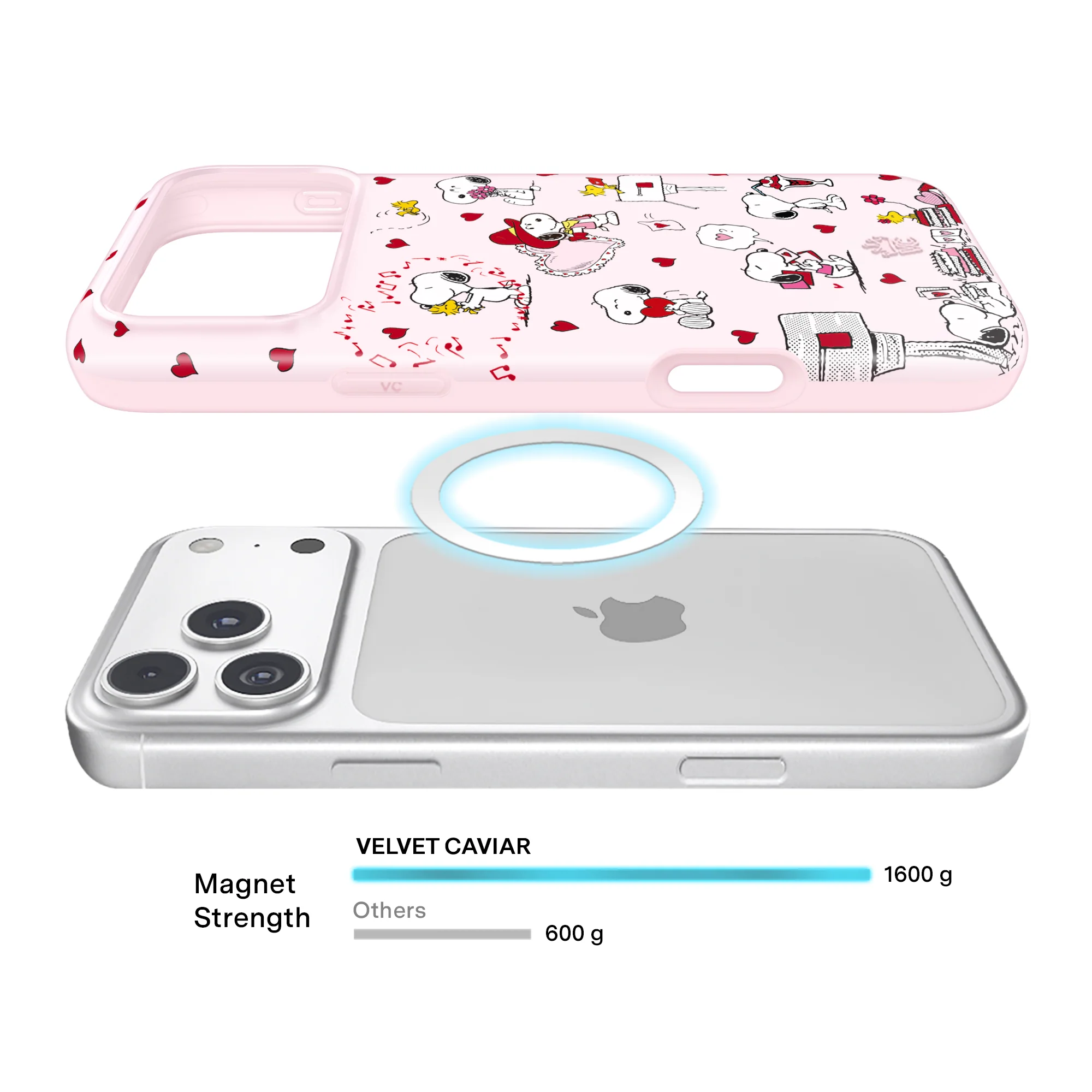 Snoopy Lovely Moods iPhone Case - Image 9