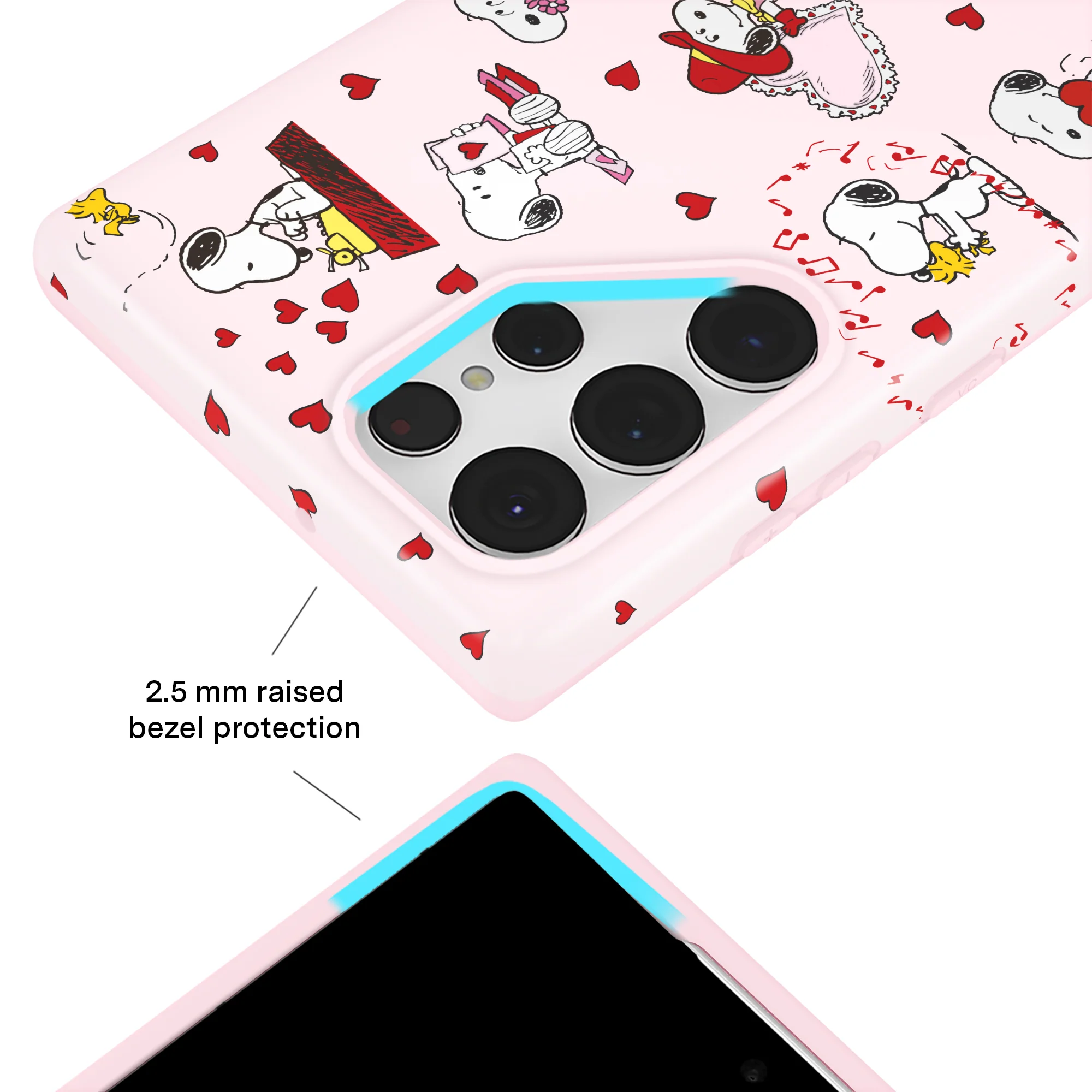 Snoopy Lovely Moods Samsung Case - Image 13
