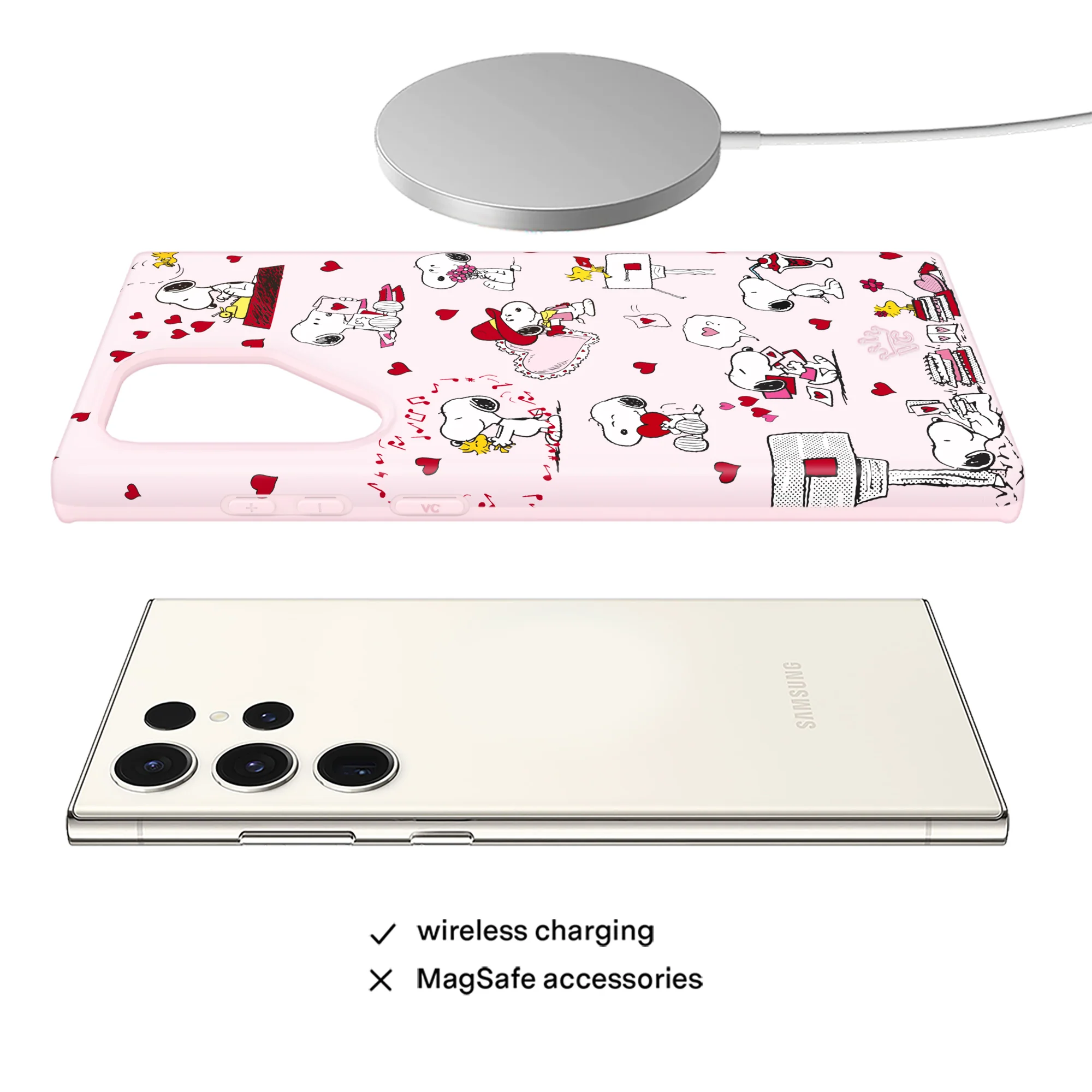 Snoopy Lovely Moods Samsung Case - Image 14