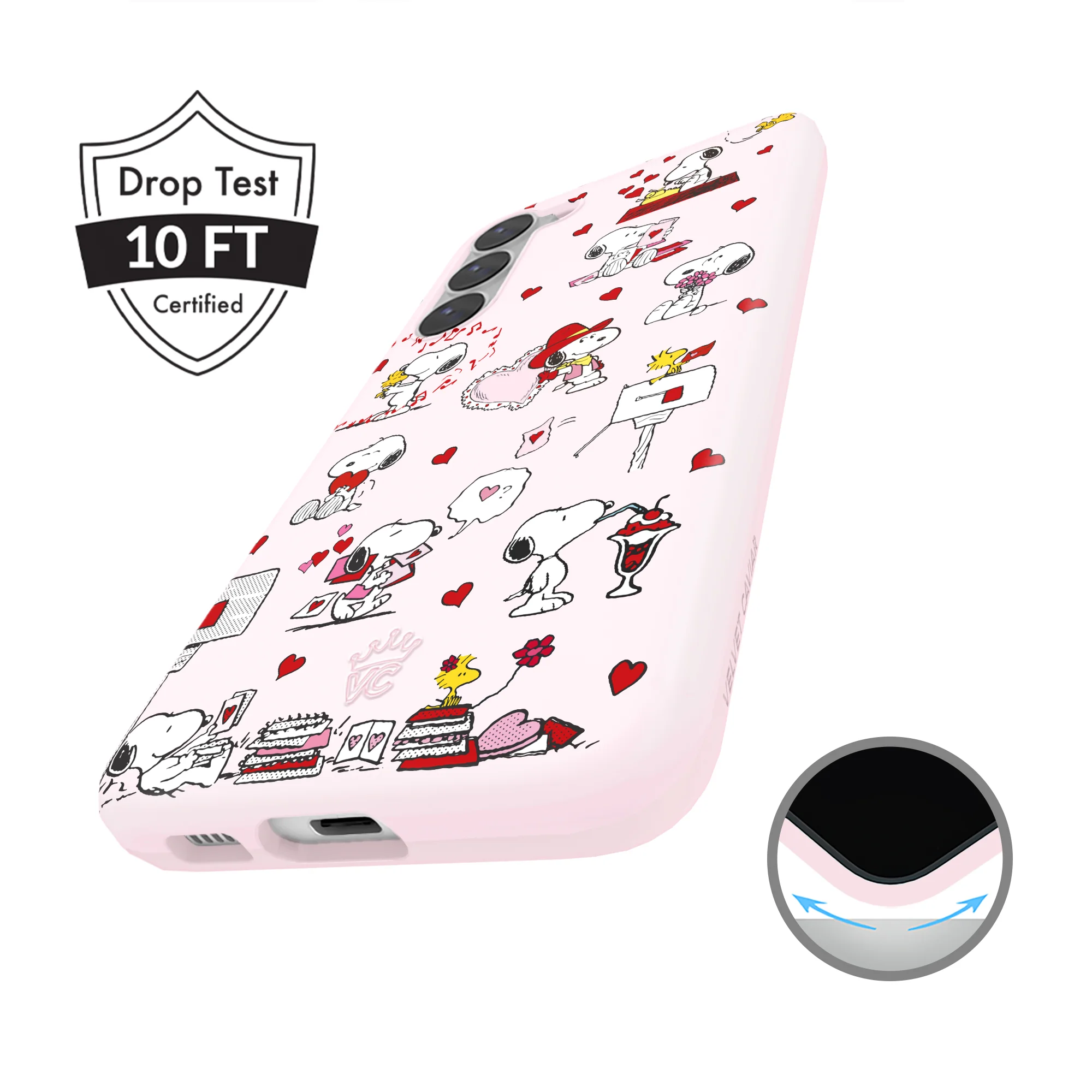 Snoopy Lovely Moods Samsung Case - Image 17
