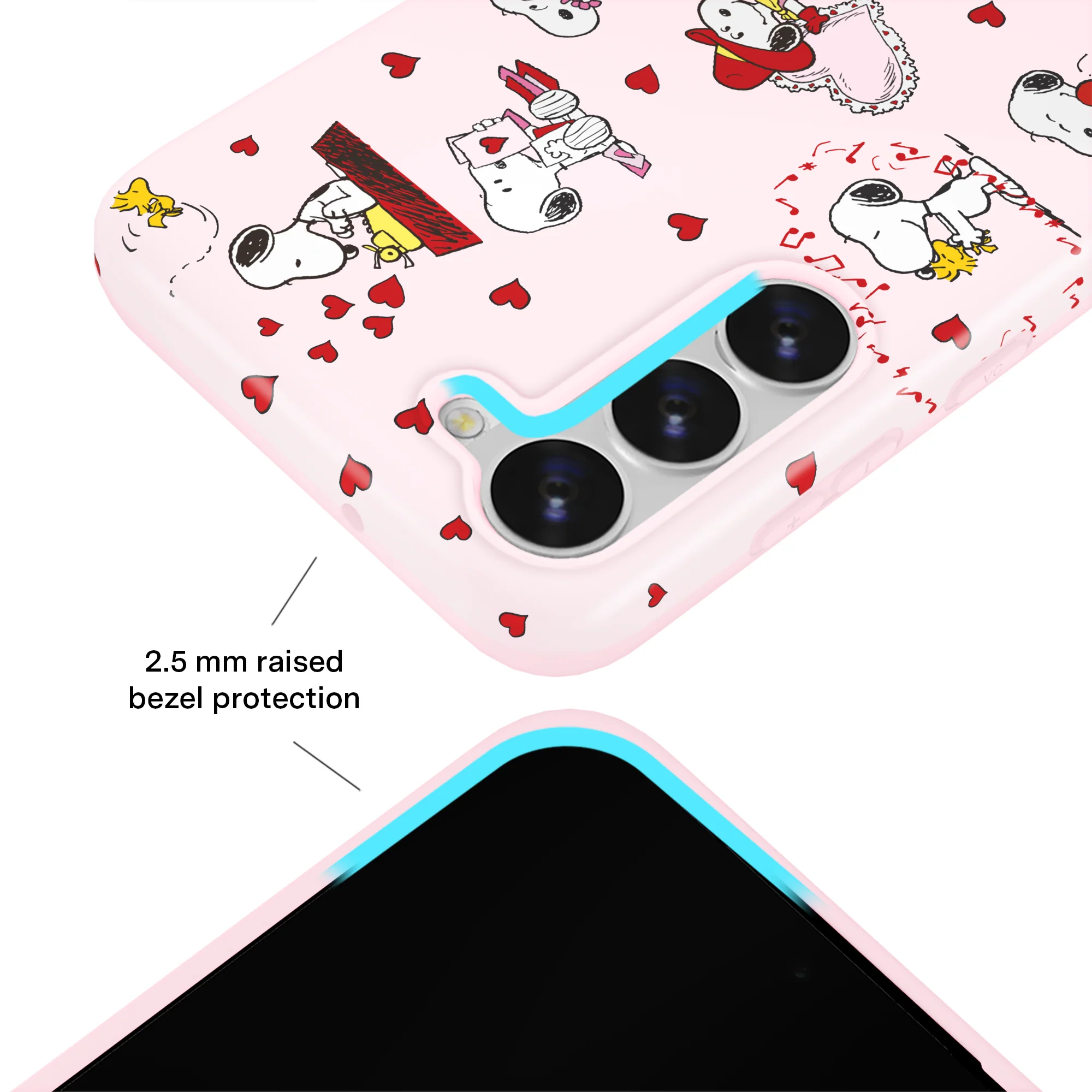 Snoopy Lovely Moods Samsung Case - Image 18