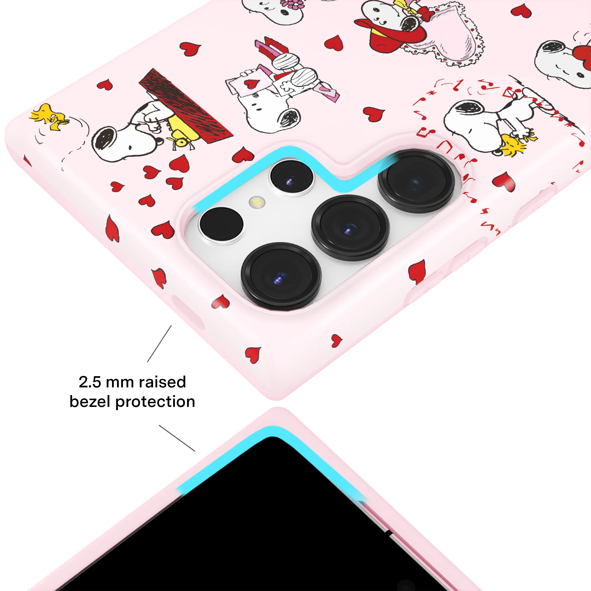 Snoopy Lovely Moods Samsung Case - Image 43