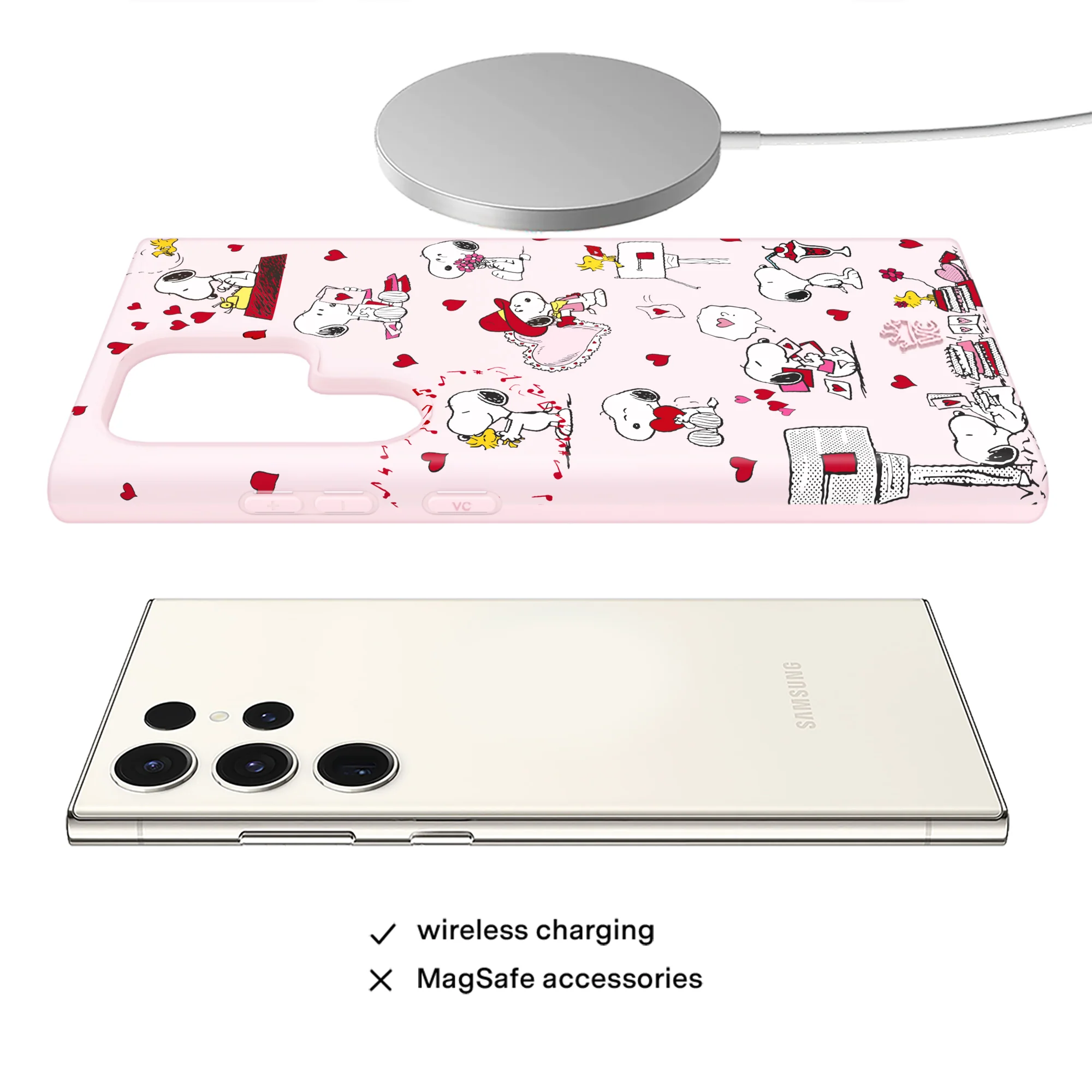 Snoopy Lovely Moods Samsung Case - Image 44