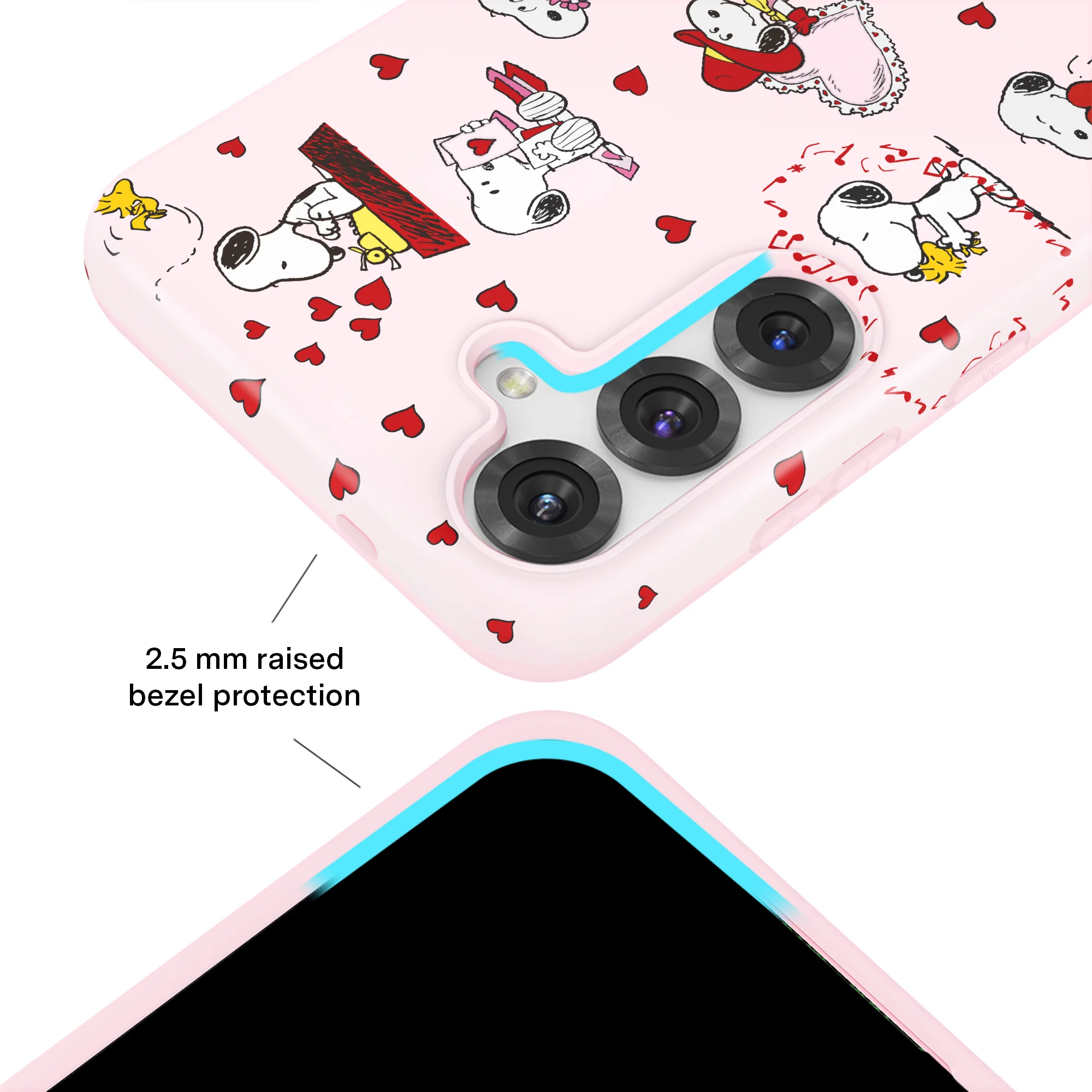 Snoopy Lovely Moods Samsung Case - Image 48
