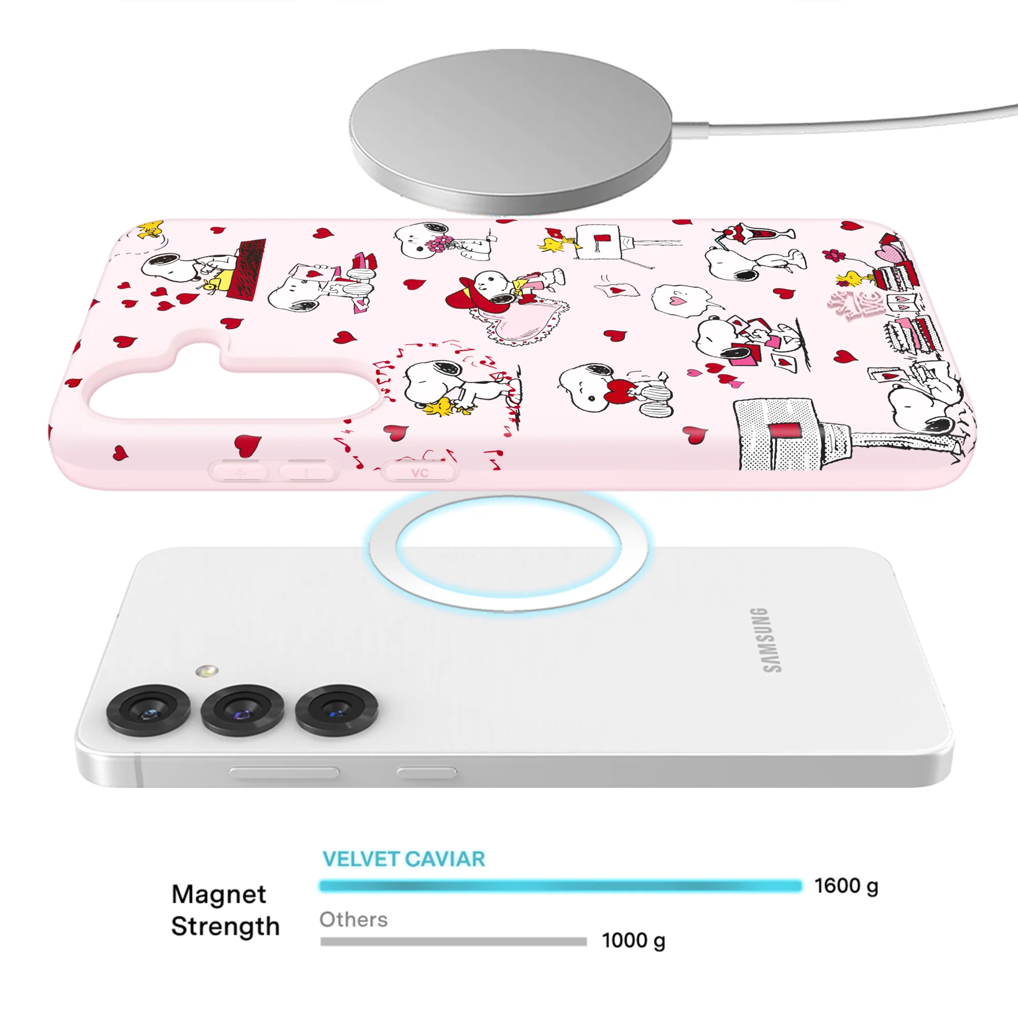 Snoopy Lovely Moods Samsung Case - Image 49