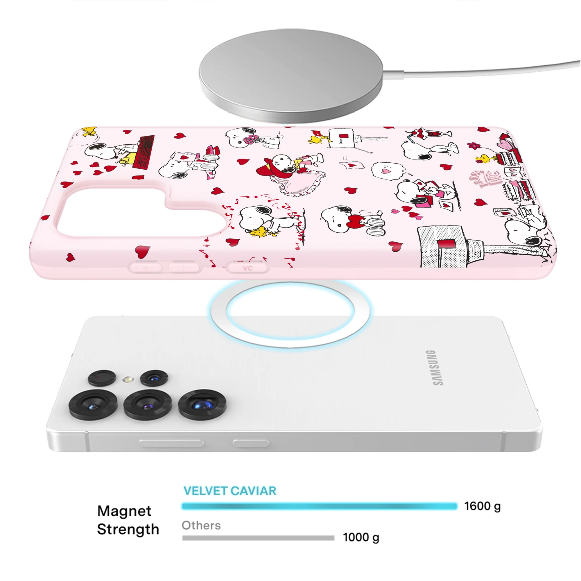 Snoopy Lovely Moods Samsung Case - Image 58