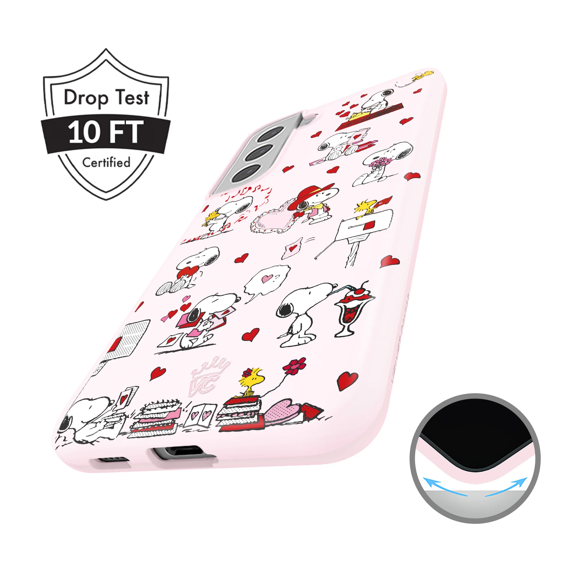 Snoopy Lovely Moods Samsung Case - Image 7