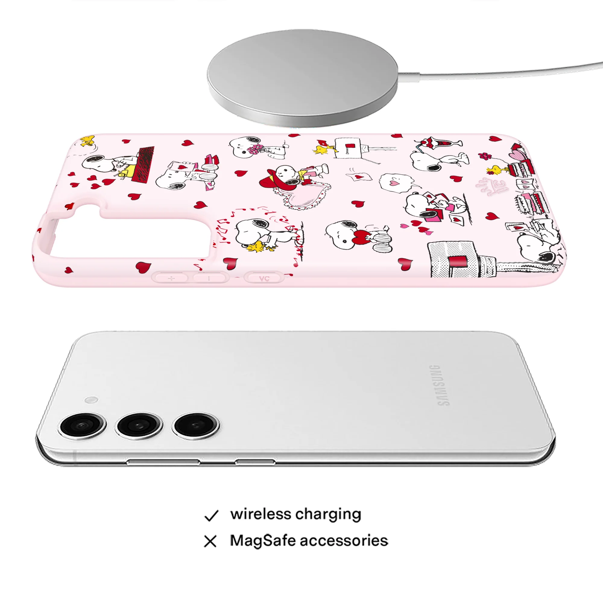Snoopy Lovely Moods Samsung Case - Image 9