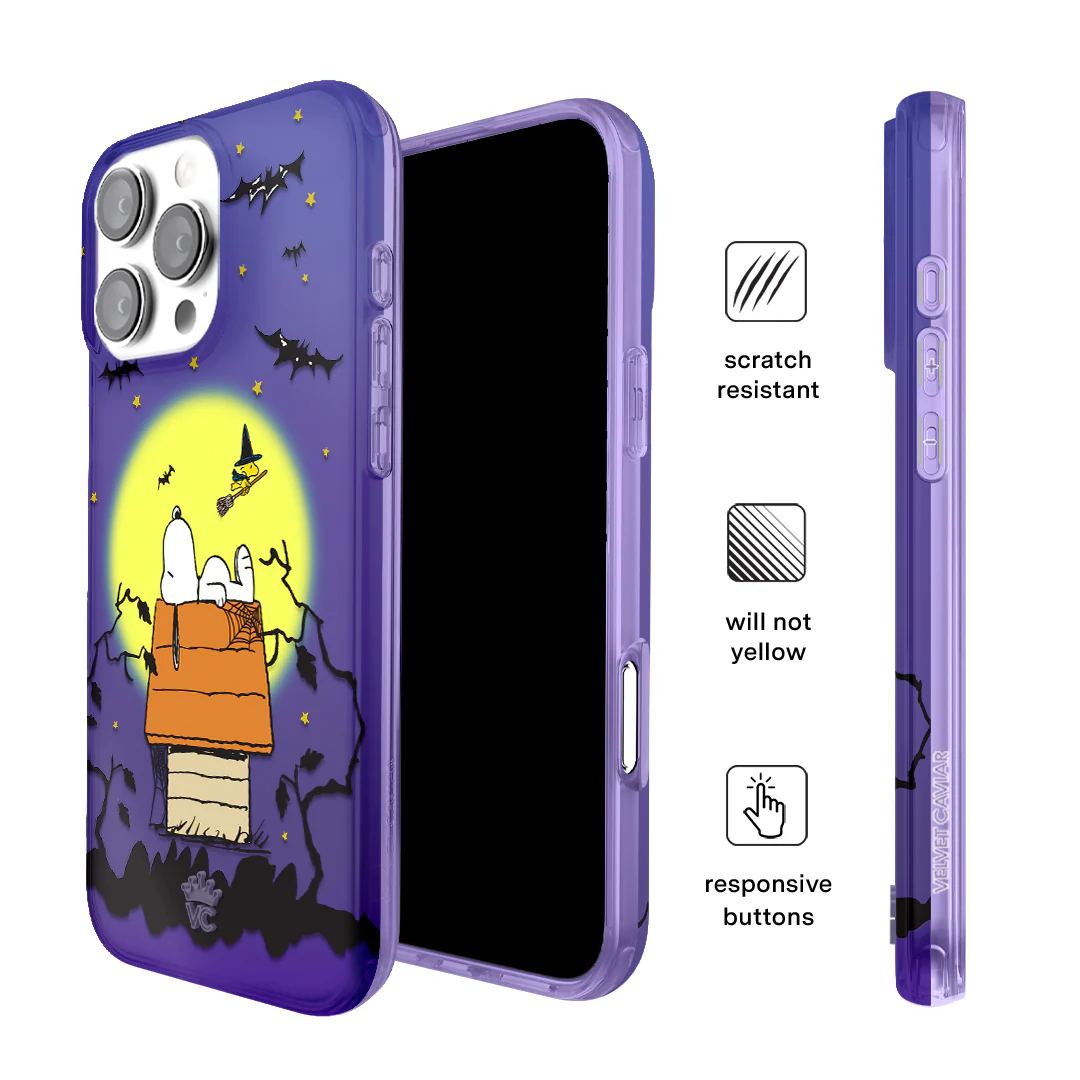 Snoopy Midnight Moon iPhone Case - Image 10