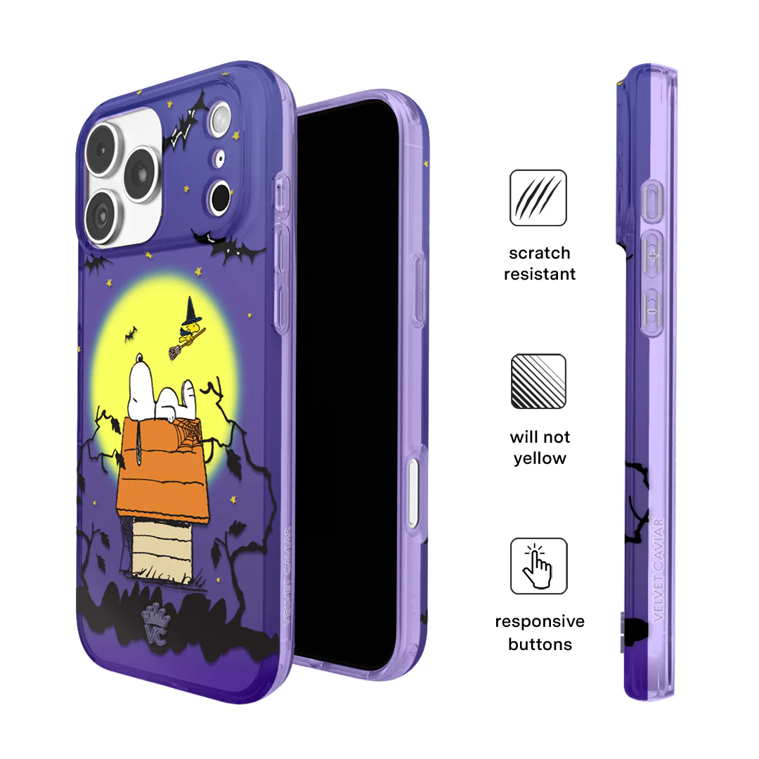 Snoopy Midnight Moon iPhone Case - Image 100