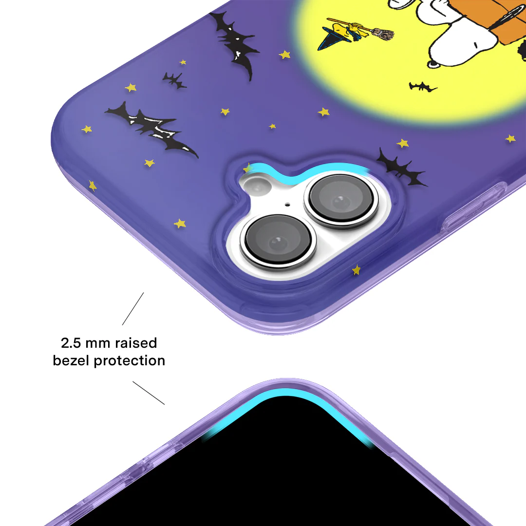 Snoopy Midnight Moon iPhone Case - Image 2