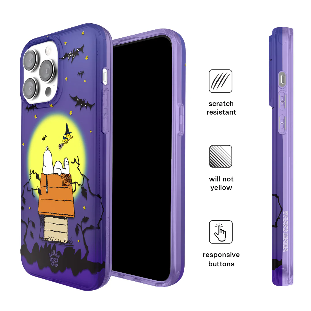Snoopy Midnight Moon iPhone Case - Image 70