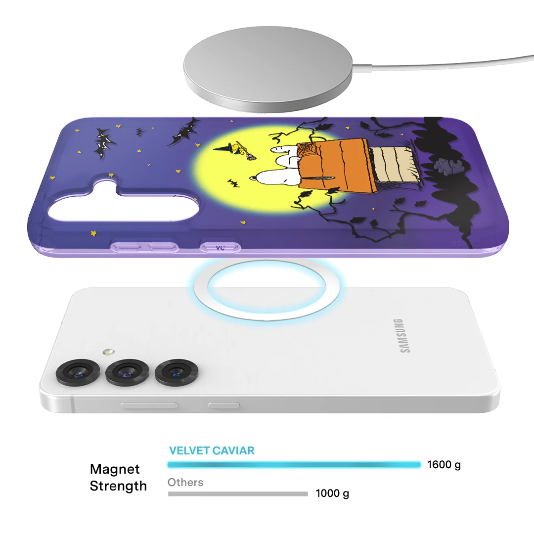 Snoopy Midnight Moon Samsung Case - Image 8