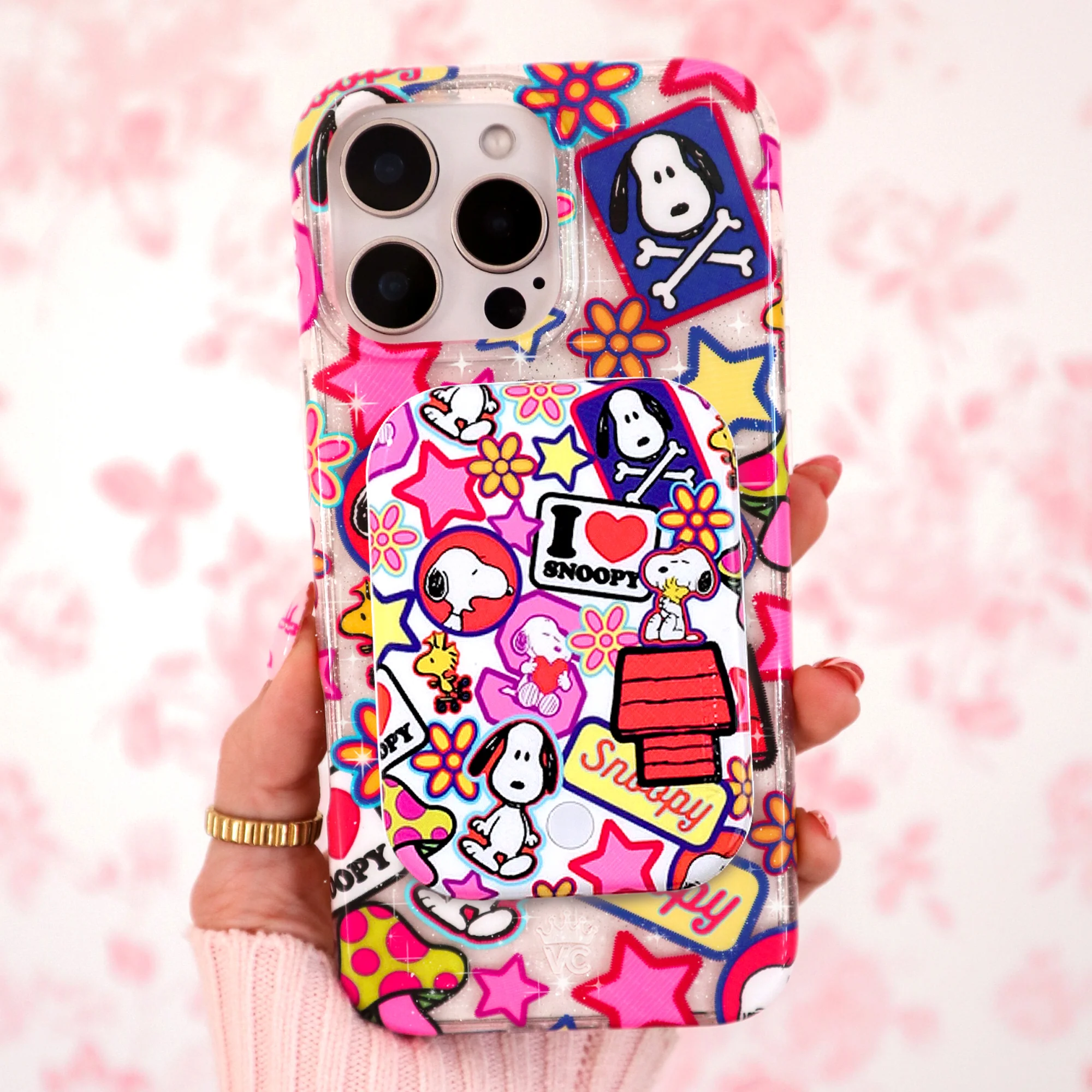Snoopy Patchwork MagSafe Battery Power Pack - Image 2