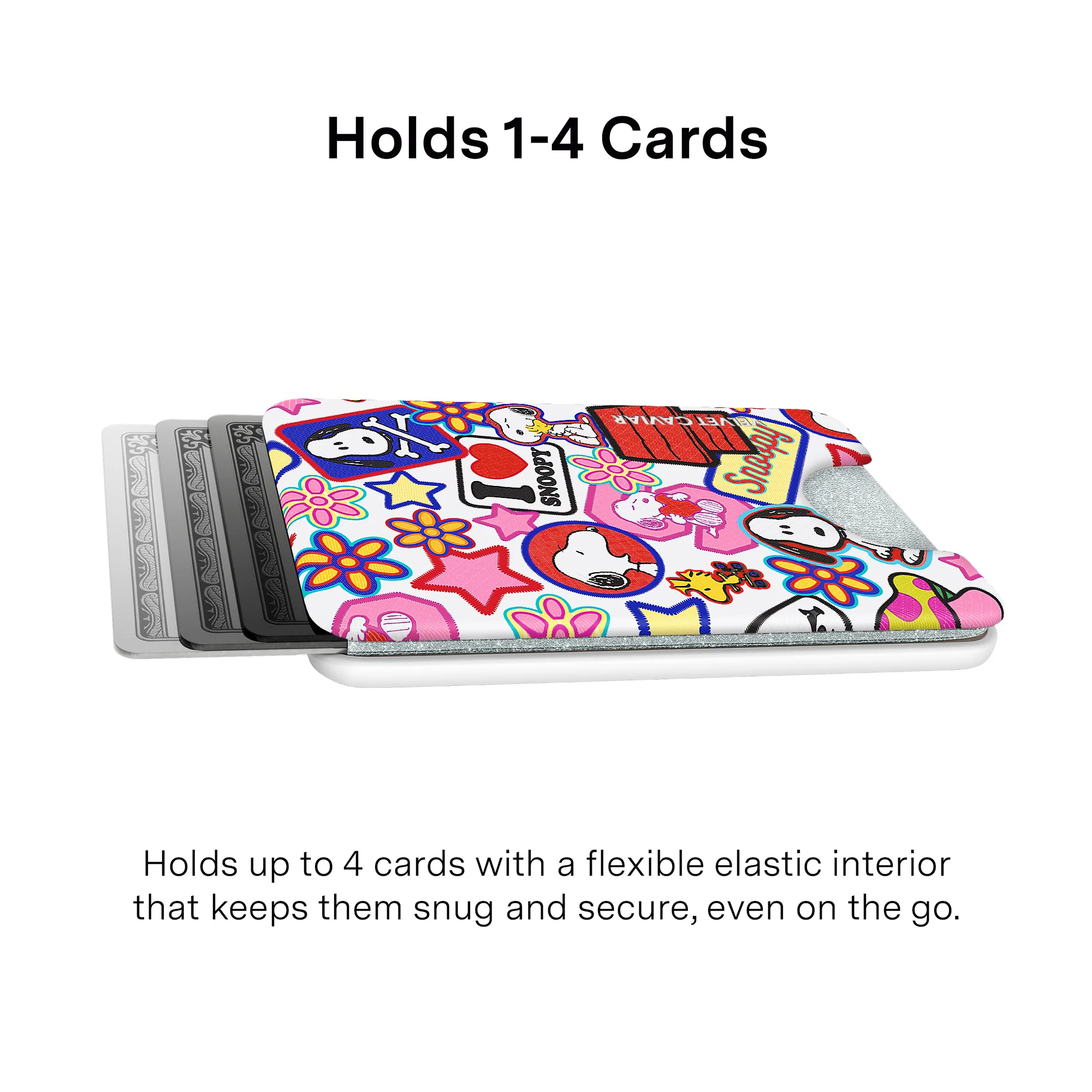 Snoopy Patchwork MagSafe Wallet - Image 2